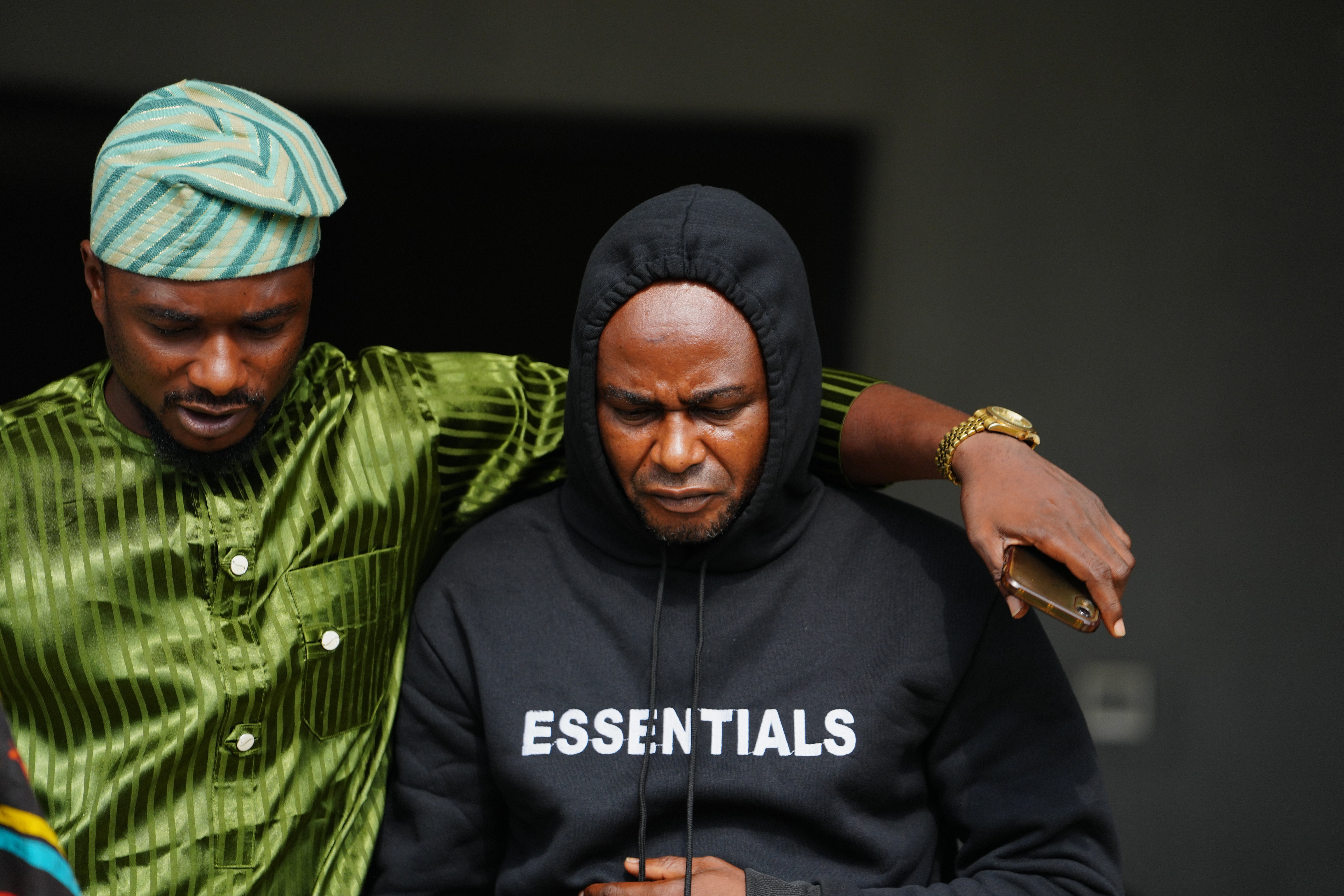 CORRECTION Anthony Joshua Road Crash