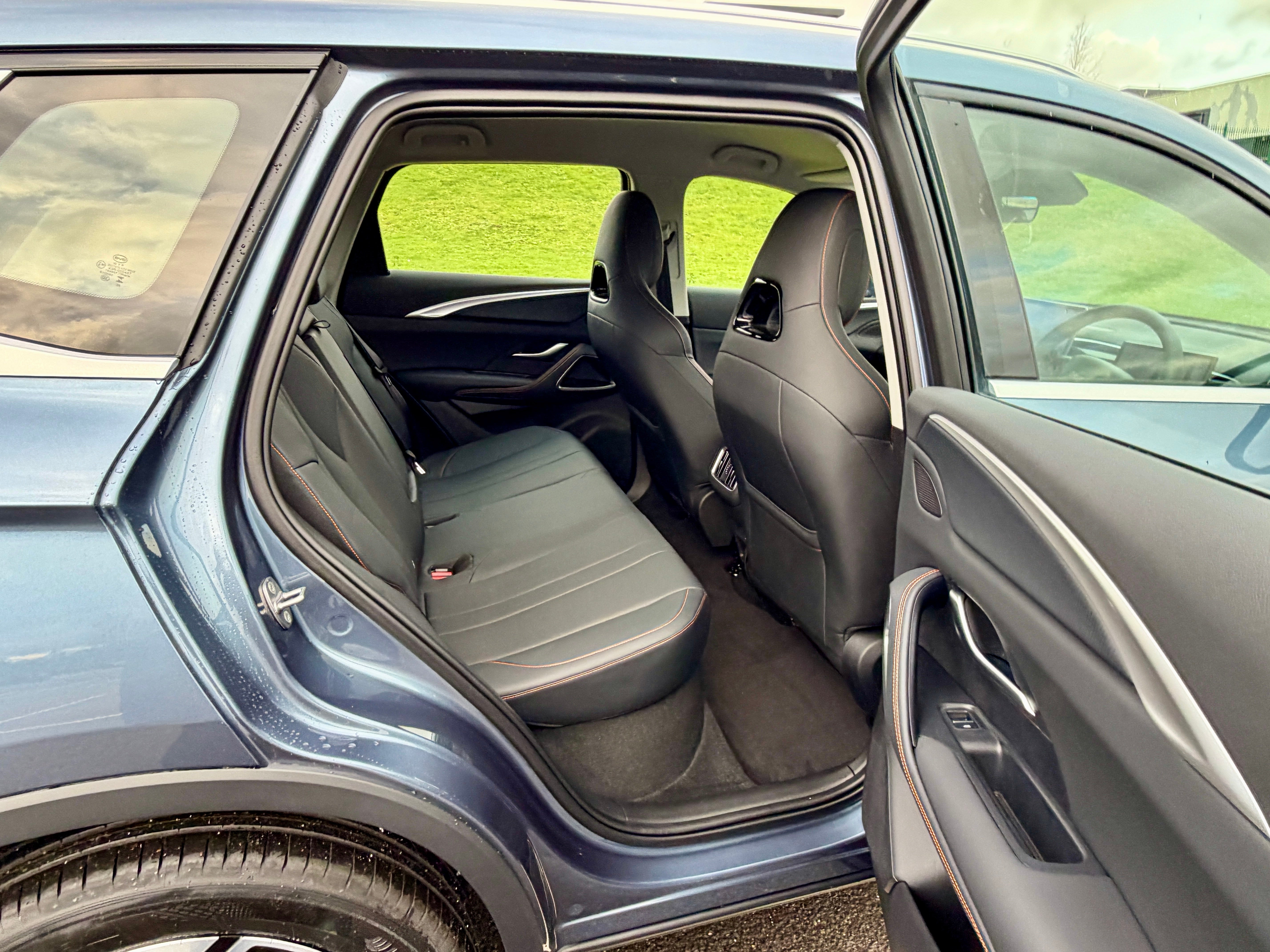 The BYD Sealion 5 DM-i scores highly on rear space with a handy flat floor