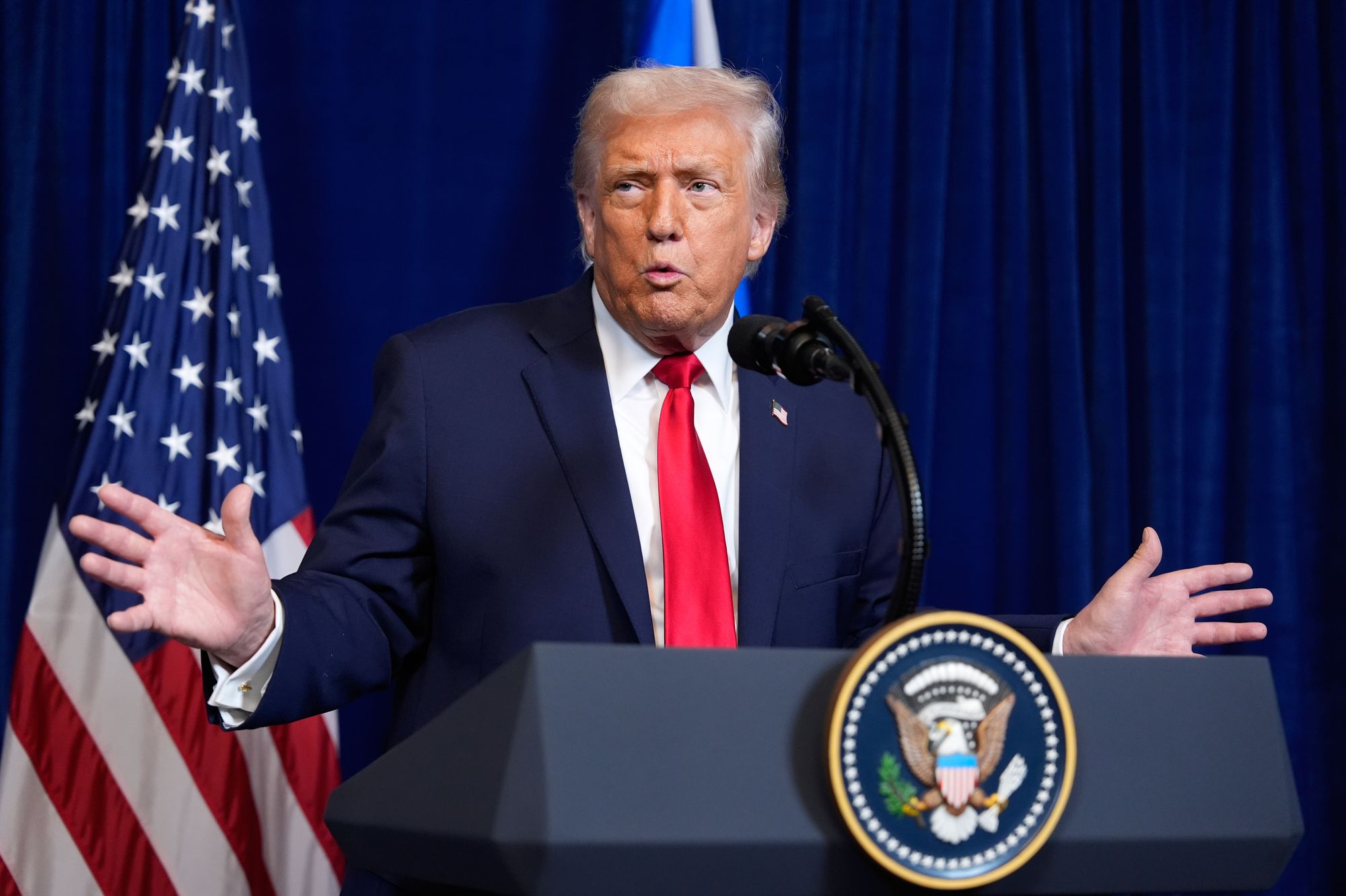 Donald Trump continues to threaten allies with tariffs