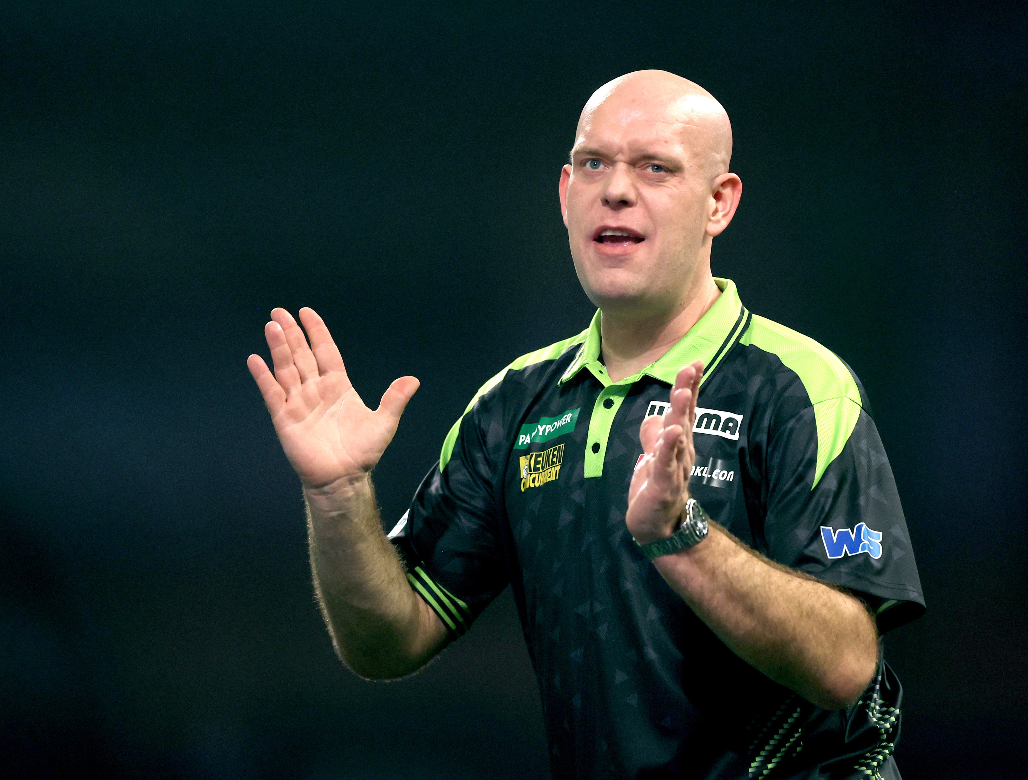 Michael van Gerwen will not play on Thursday night due to a ‘medical issue’ (Steven Paston/PA)