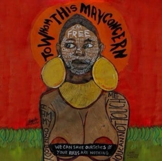 Cover art for Jill Scott's album 'To Whom This May Concern'