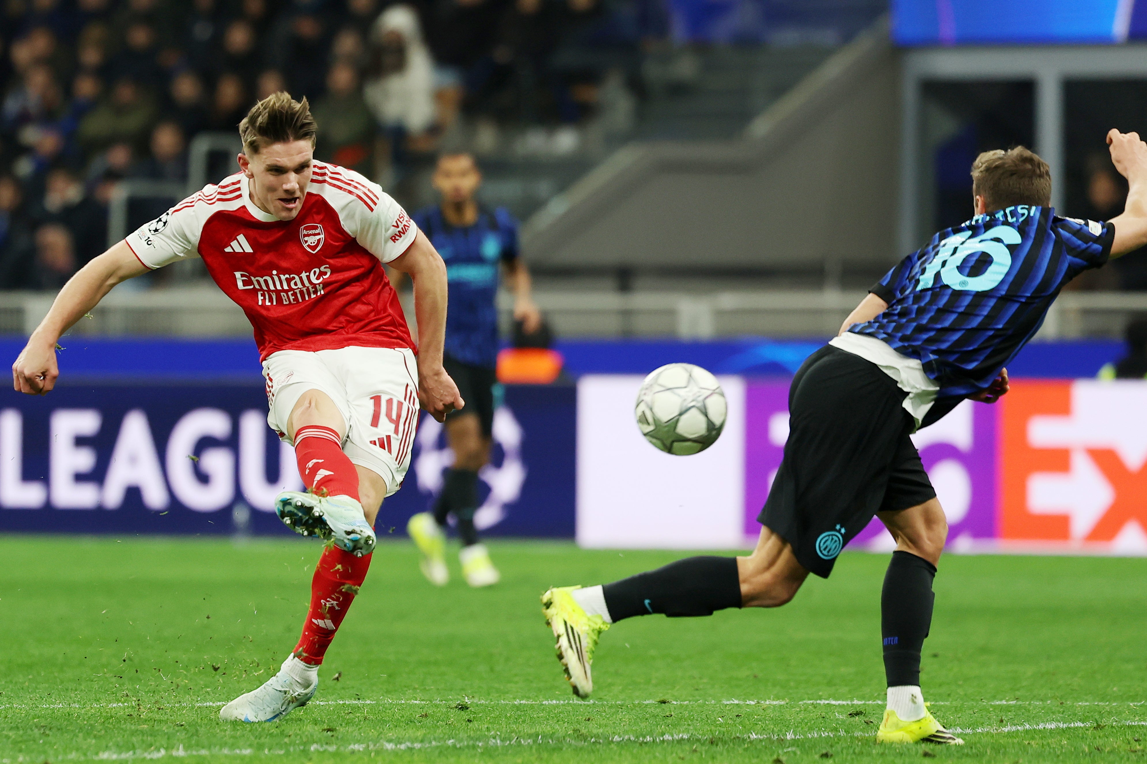 Viktor Gyokeres scored Arsenal’s third goal