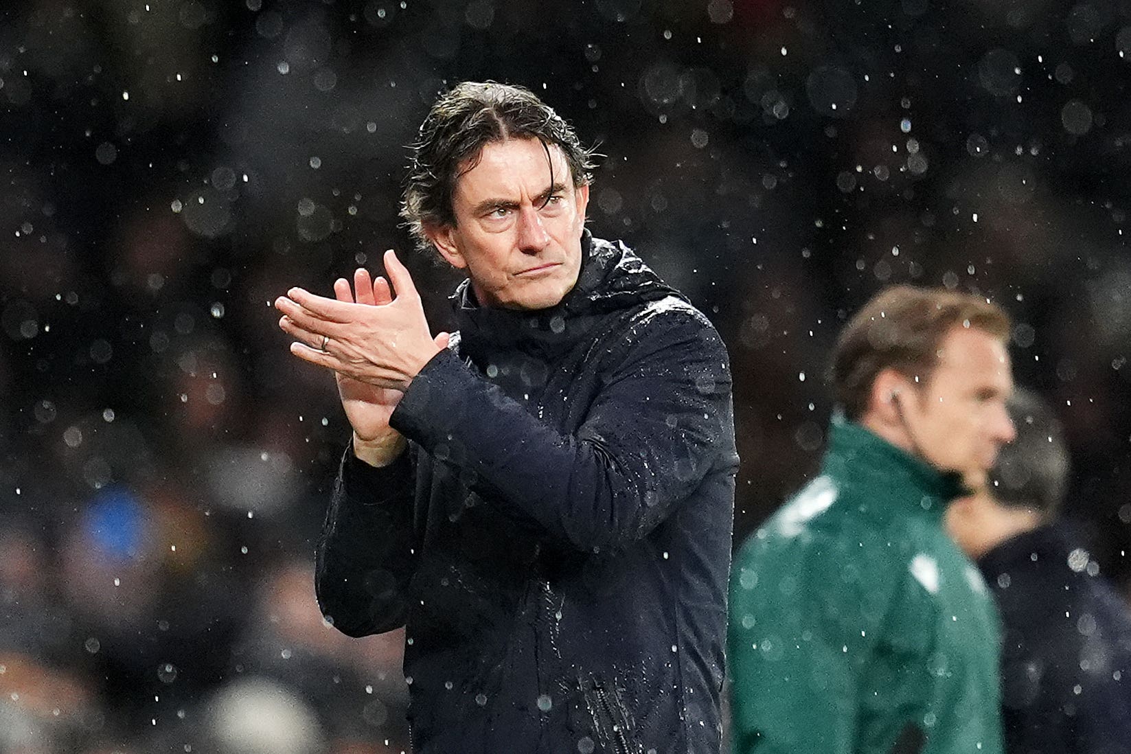 Thomas Frank celebrated a much-needed win (Adam Davy/PA)