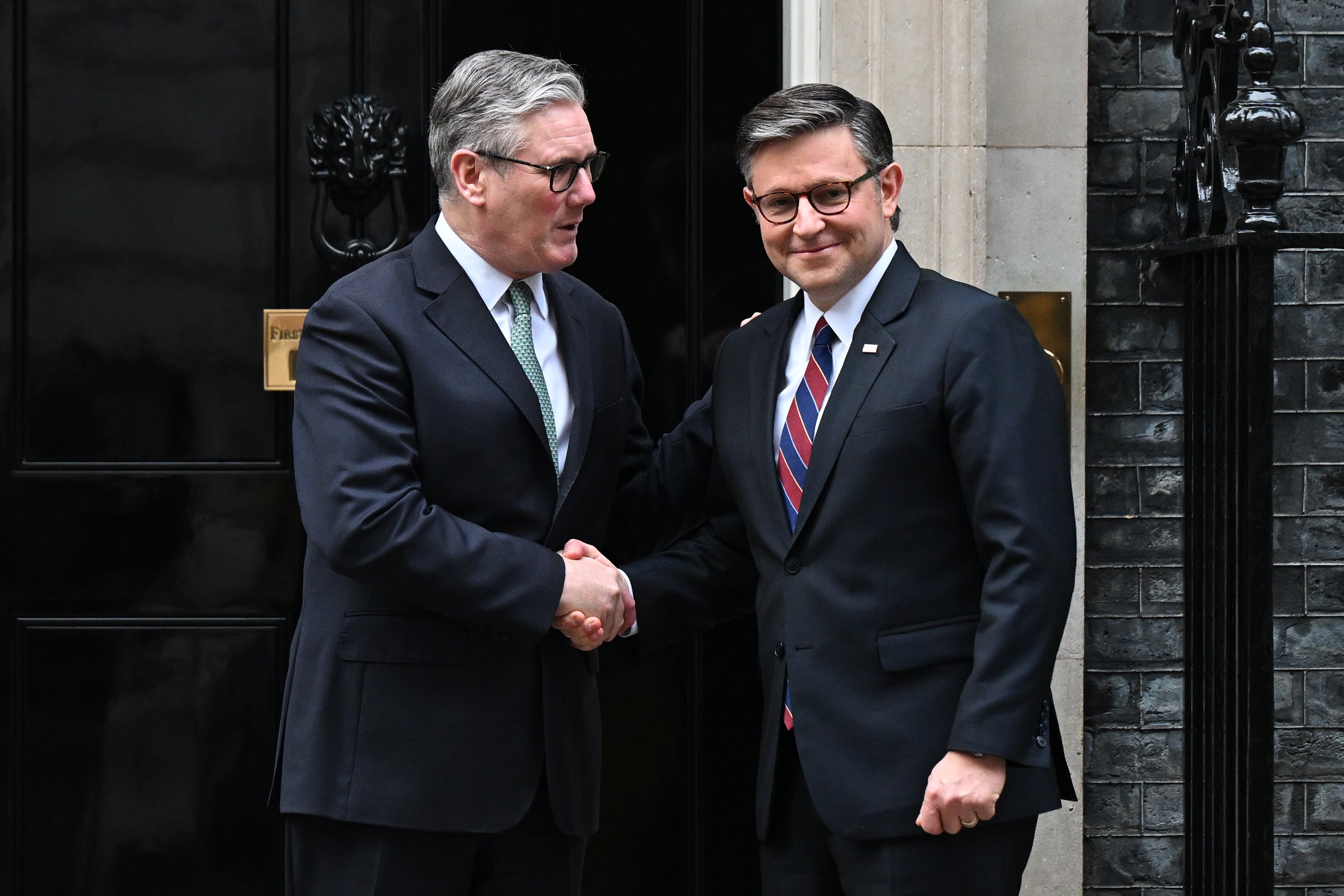 House Speaker Mike Johnson has said he aims to 'calm the situation' over President Donald Trump’s threats to acquire Greenland during his trip to the United Kingdom