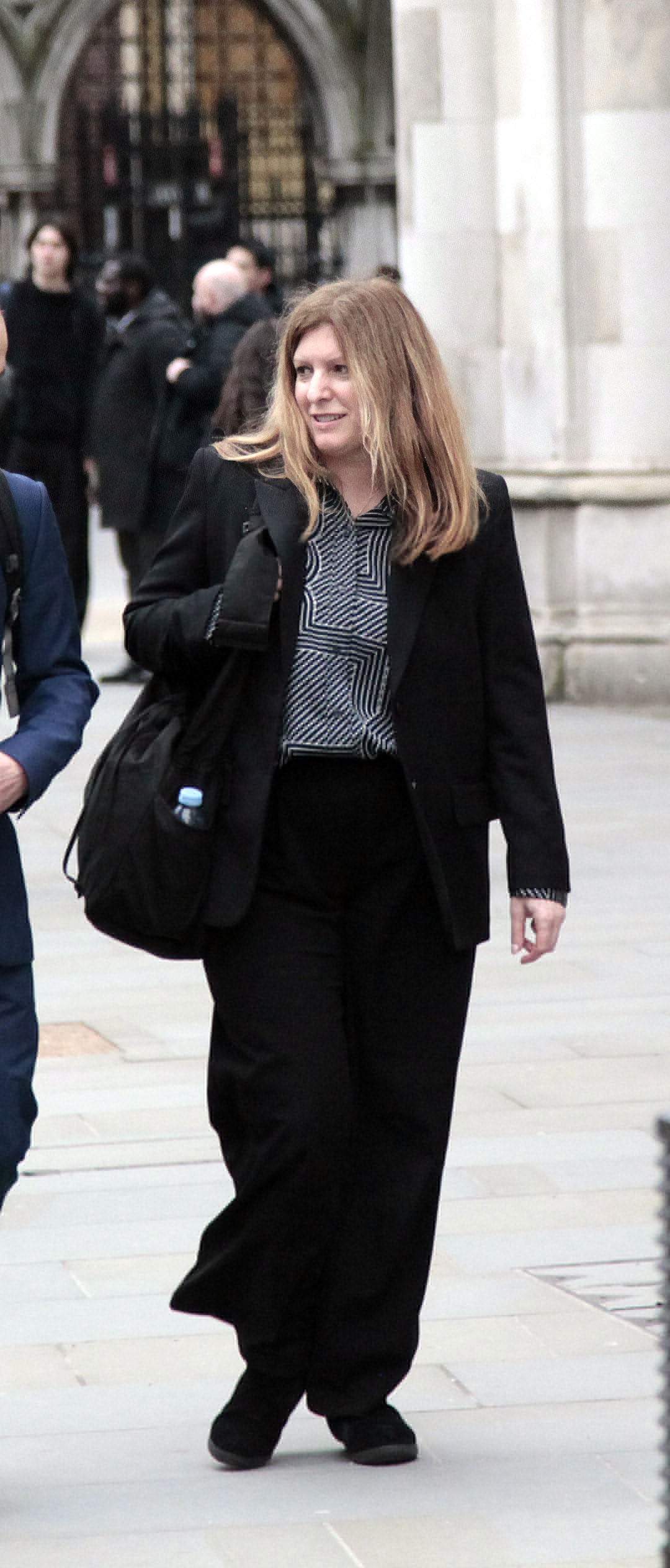 <p>Rosemary Mountain outside court</p>