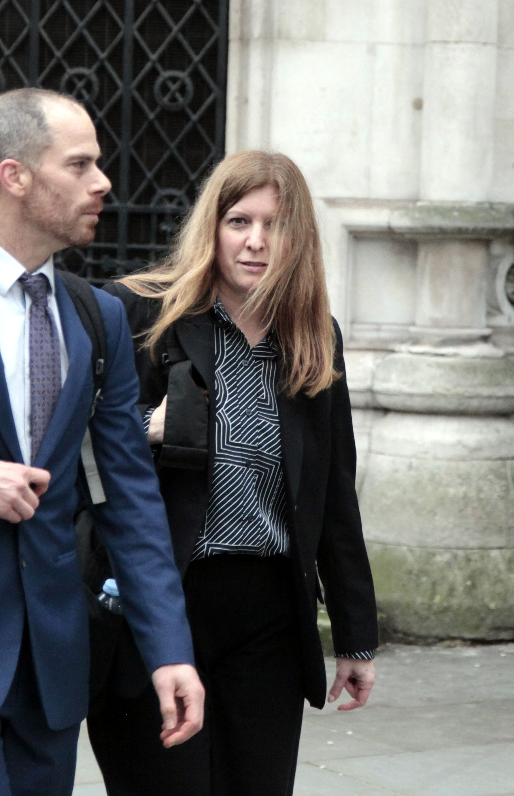 Rosemary Mountain arrives at court