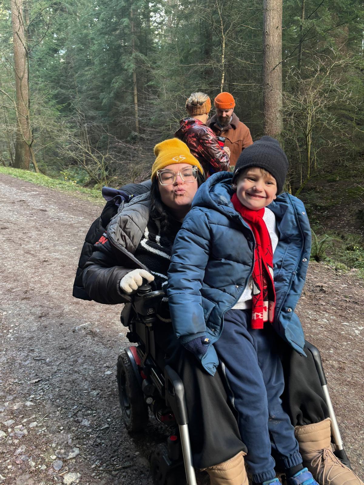 Neither of Ms Gordon’s sons, now aged 5 and 8, have SMA, but they will be carriers of the genetic condition