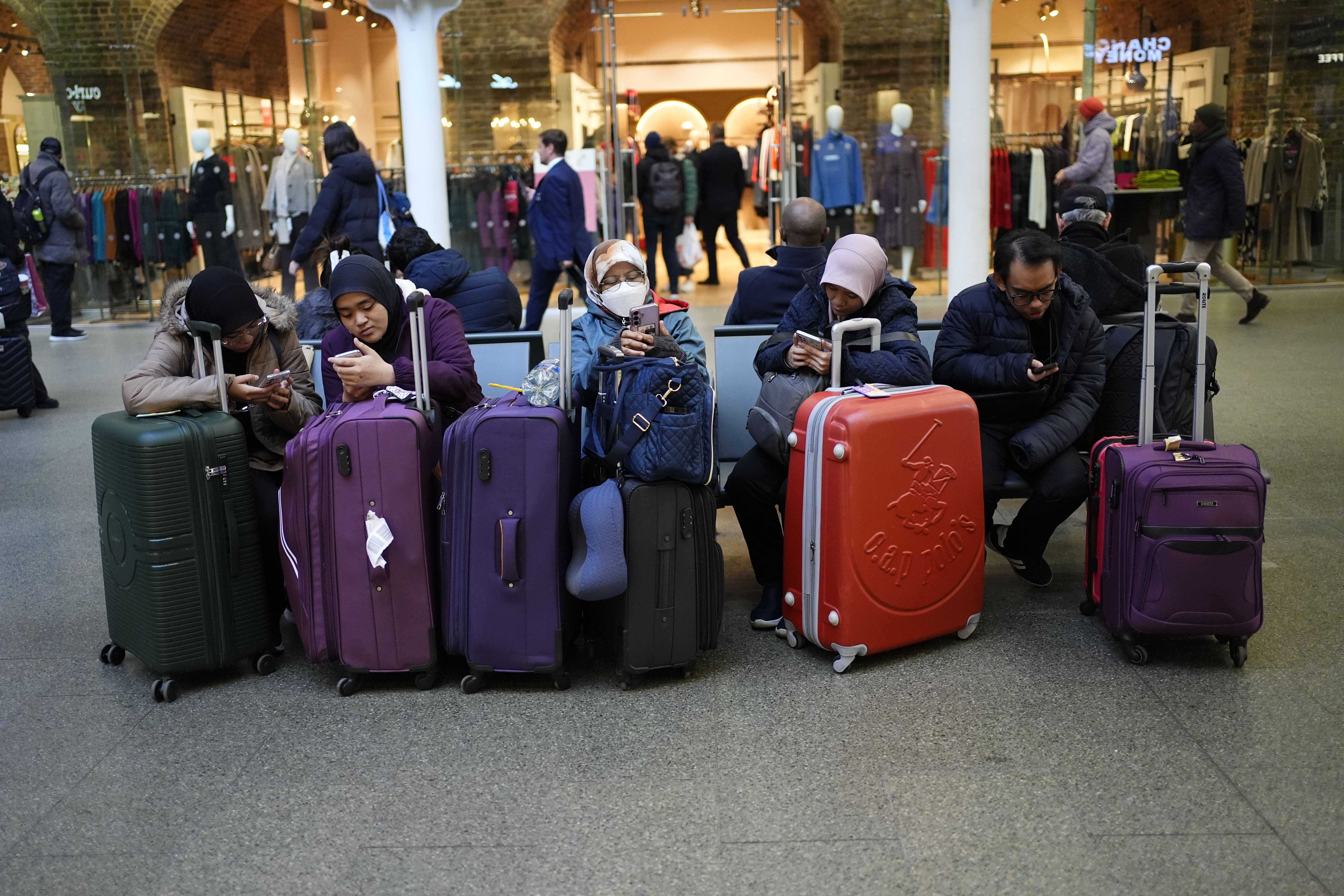 Increased demand for trips away over Christmas is thought to have driven inflation up in December (Jordan Pettitt/PA)