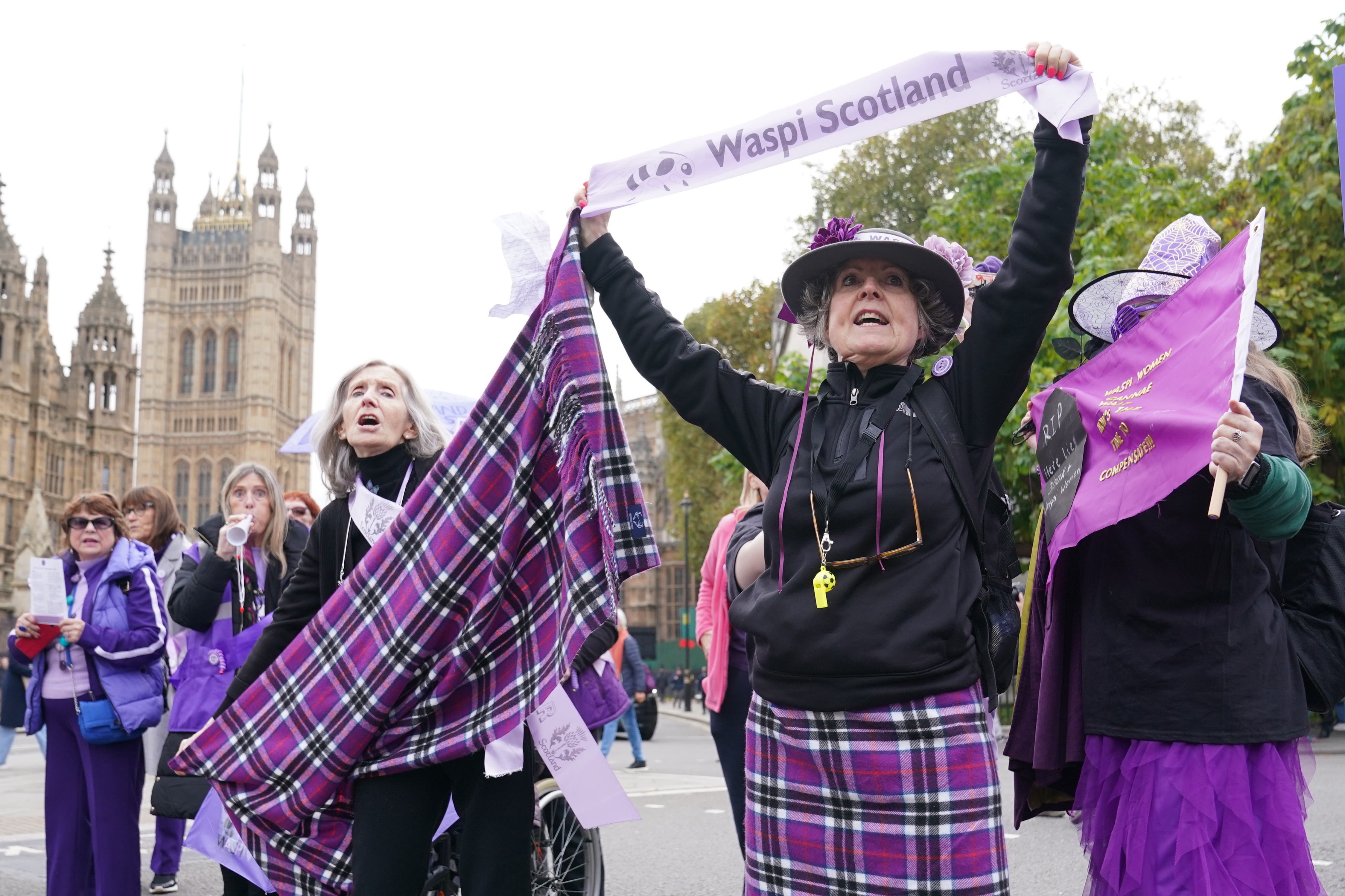Waspi women have been campaigning for compensation (Stefan Rousseau/PA Archive)