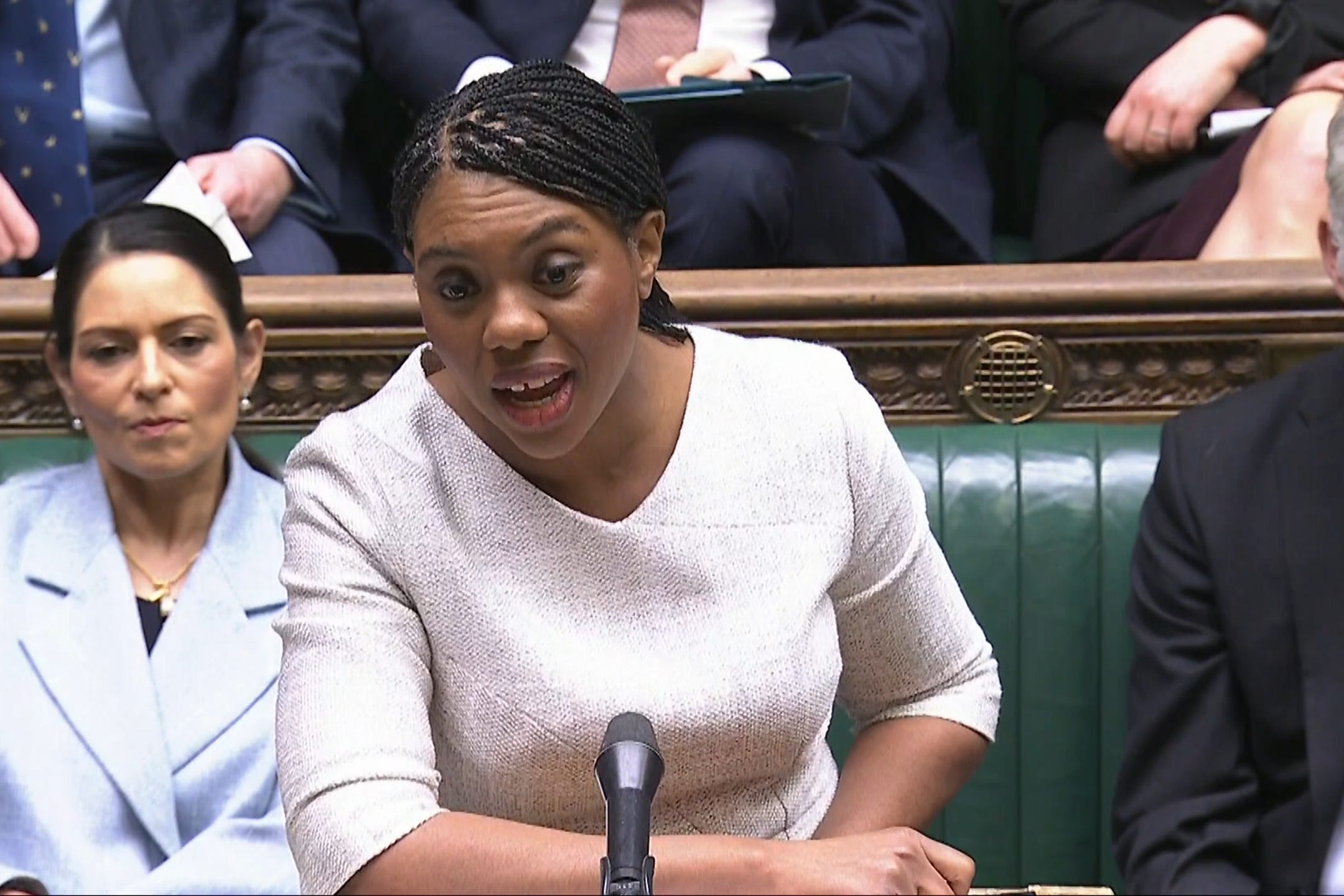 The Conservative leader was speaking at Prime Minister’s Questions (House of Commons/PA)