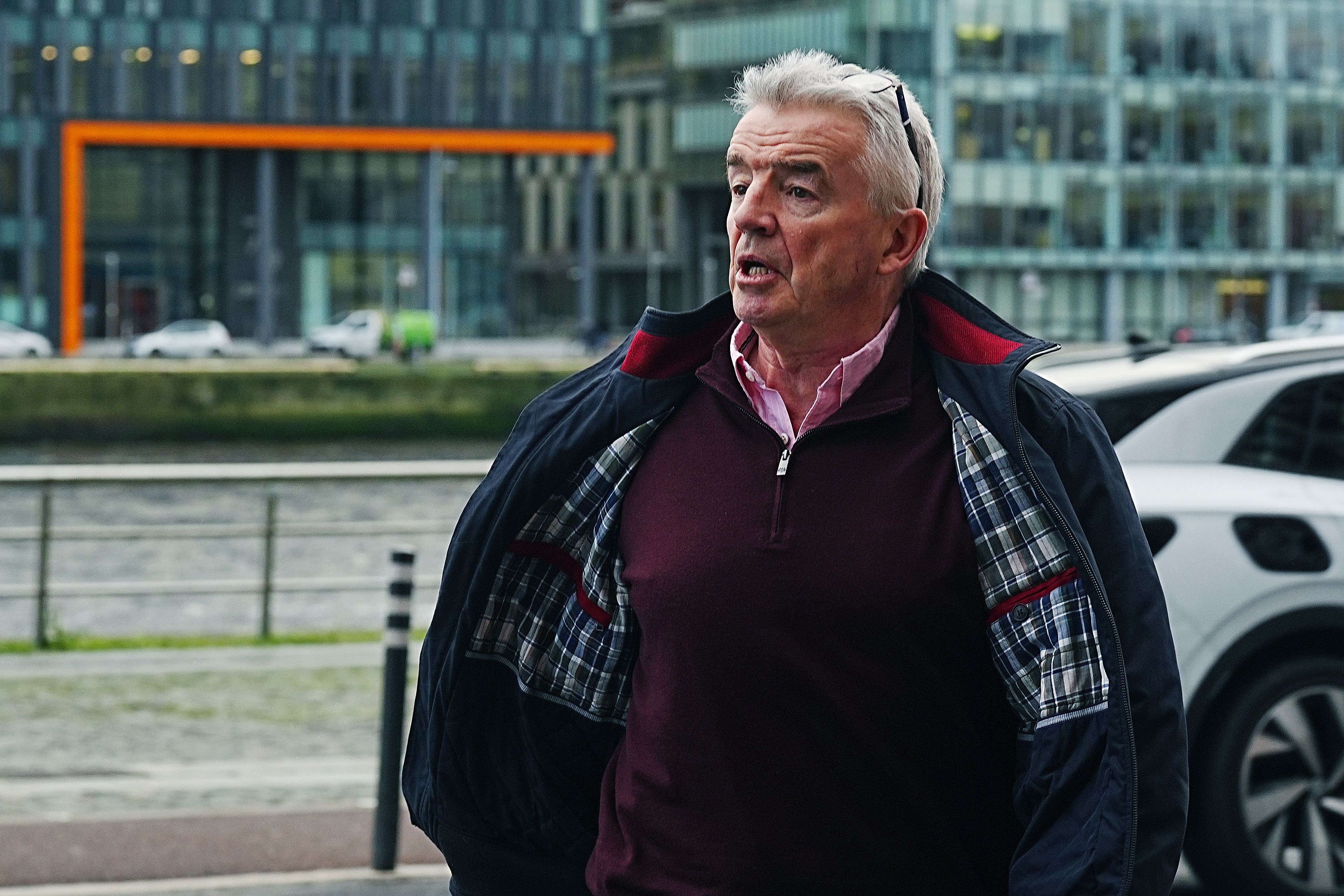 Michael O’Leary said Donald Trump will ‘chicken out’ if Europe fires back with tariffs of its own (PA)