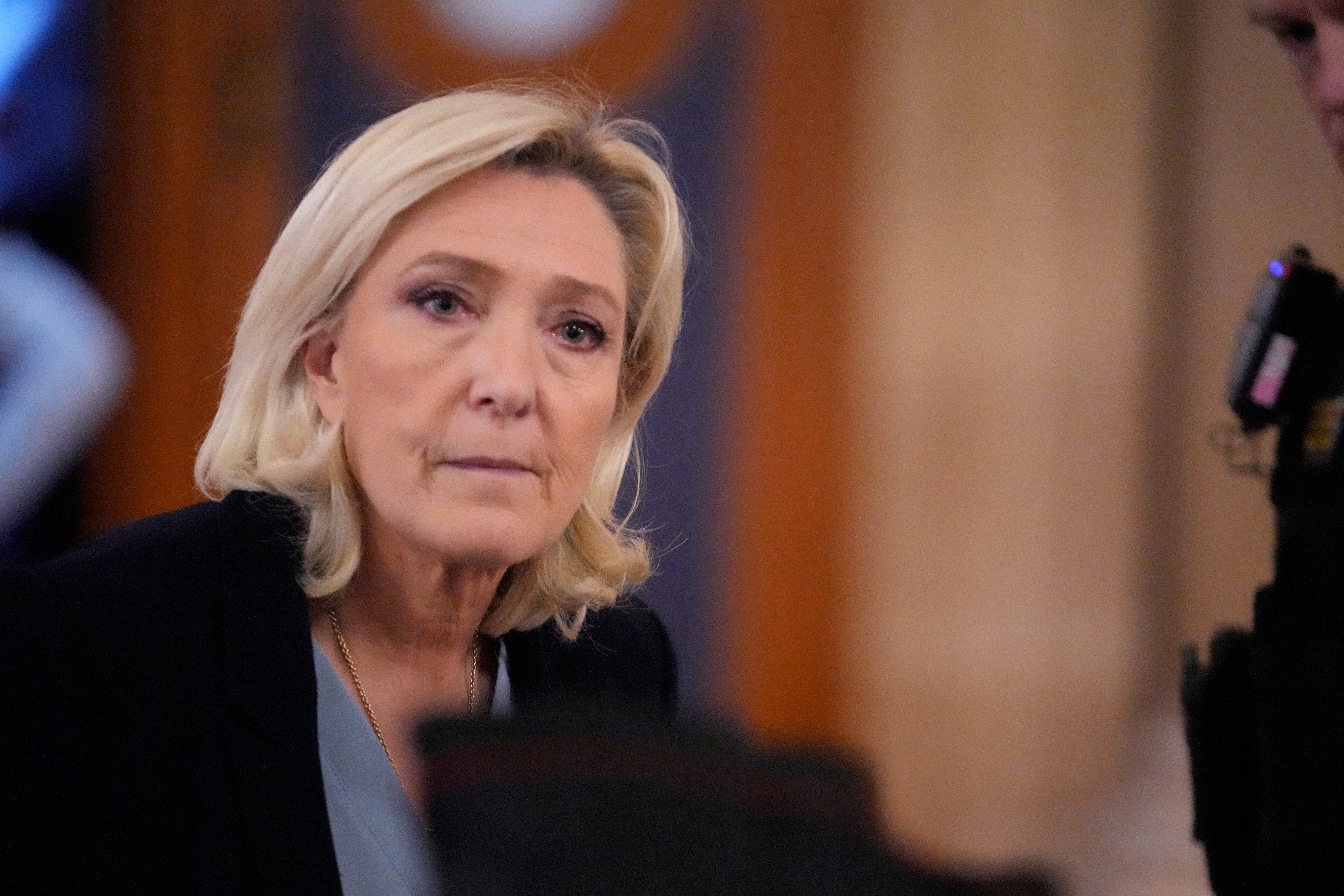 Le Pen has acknowledged 'a mistake'
