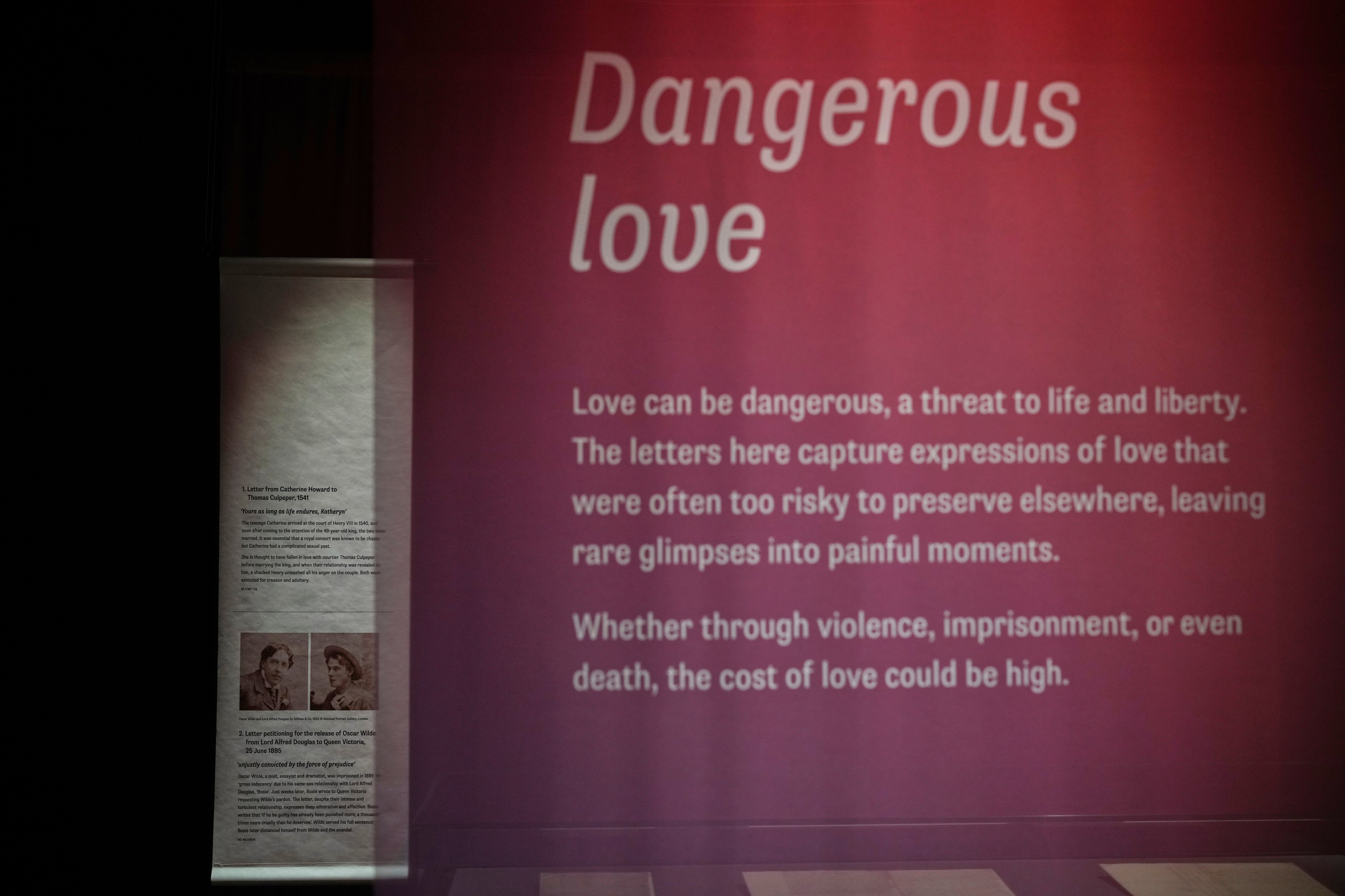 ‘Love Letters’ exhibition at the National Archives