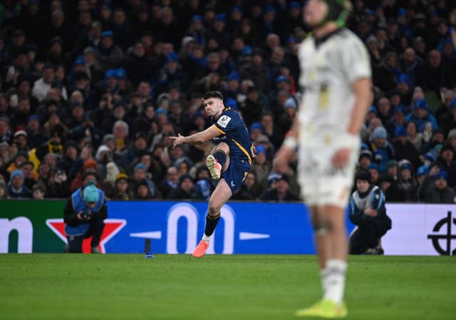 <p>Harry Byrne is in the mix to challenge Sam Prendergast and Jack Crowley at fly half</p>