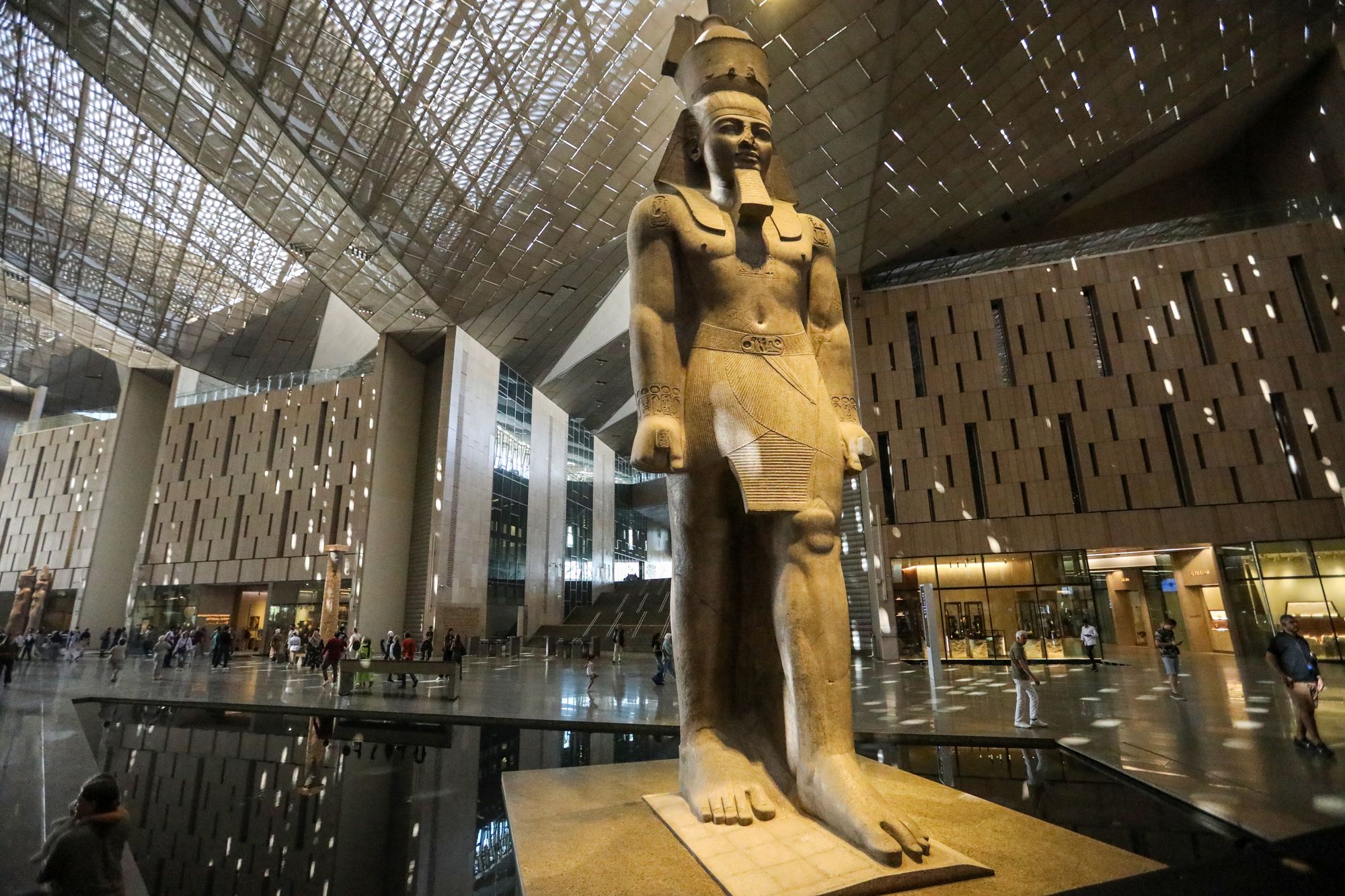 Best foot forward: the recently opened Grand Egyptian Museum