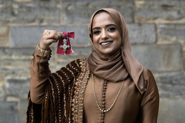 Zahrah Mahmood said the outdoors is a ‘place for everybody’ (Lesley Martin/PA)