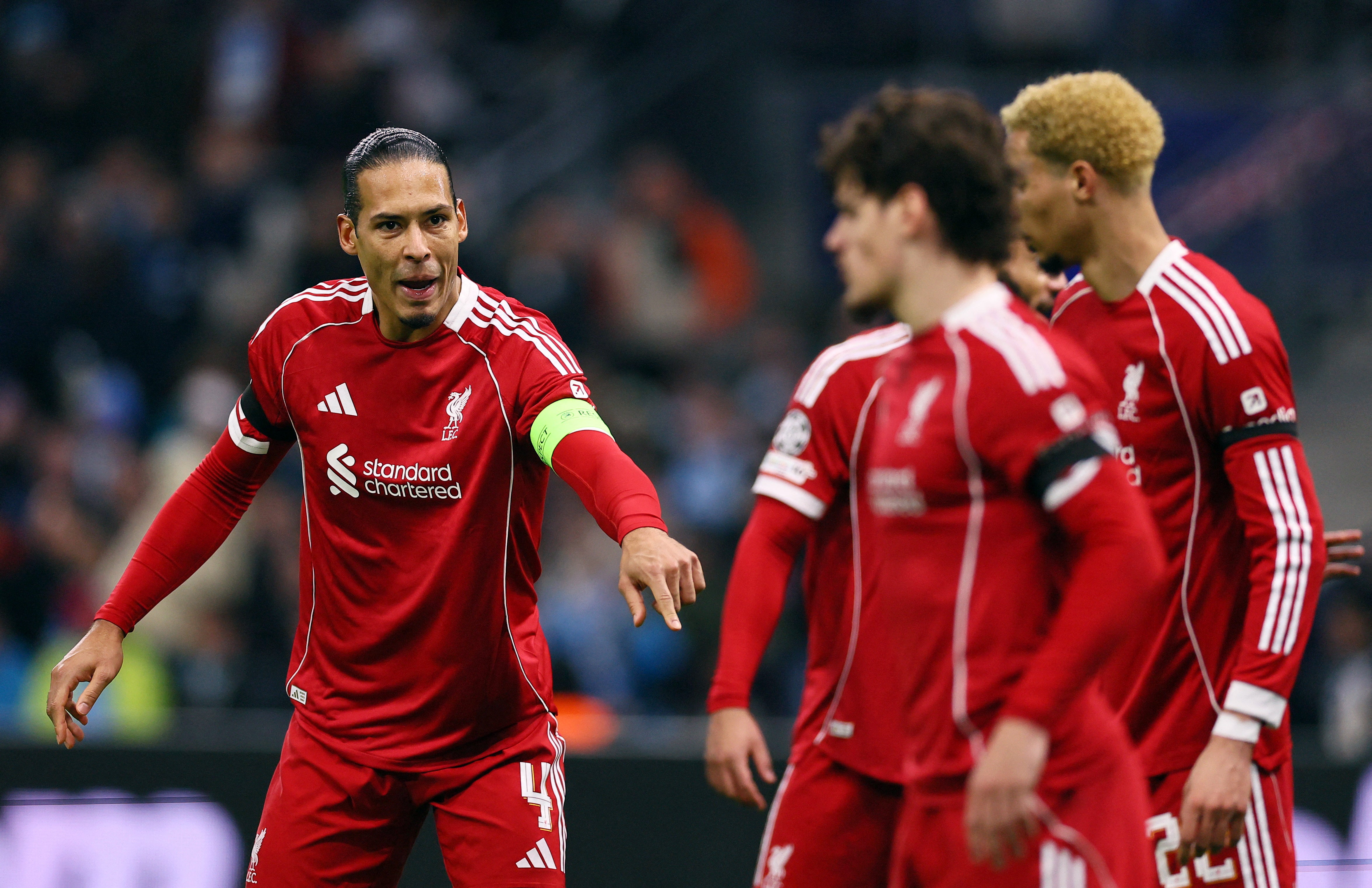 Virgil van Dijk has played every minute of all 32 Premier League and Champions League matches for Liverpool this year