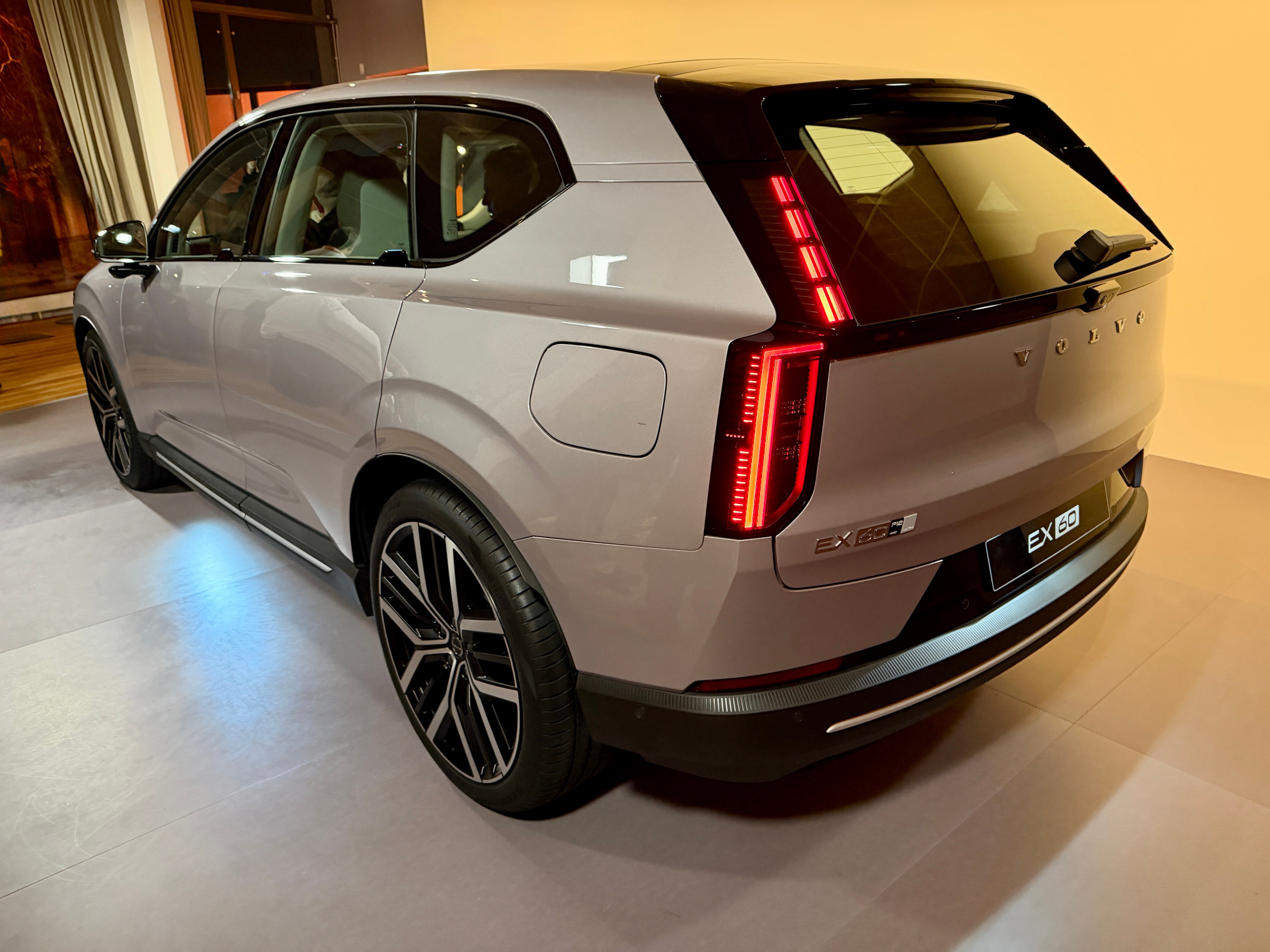 Although the Volvo EX60 design is all new, it retains many of Volvo's traditional design features