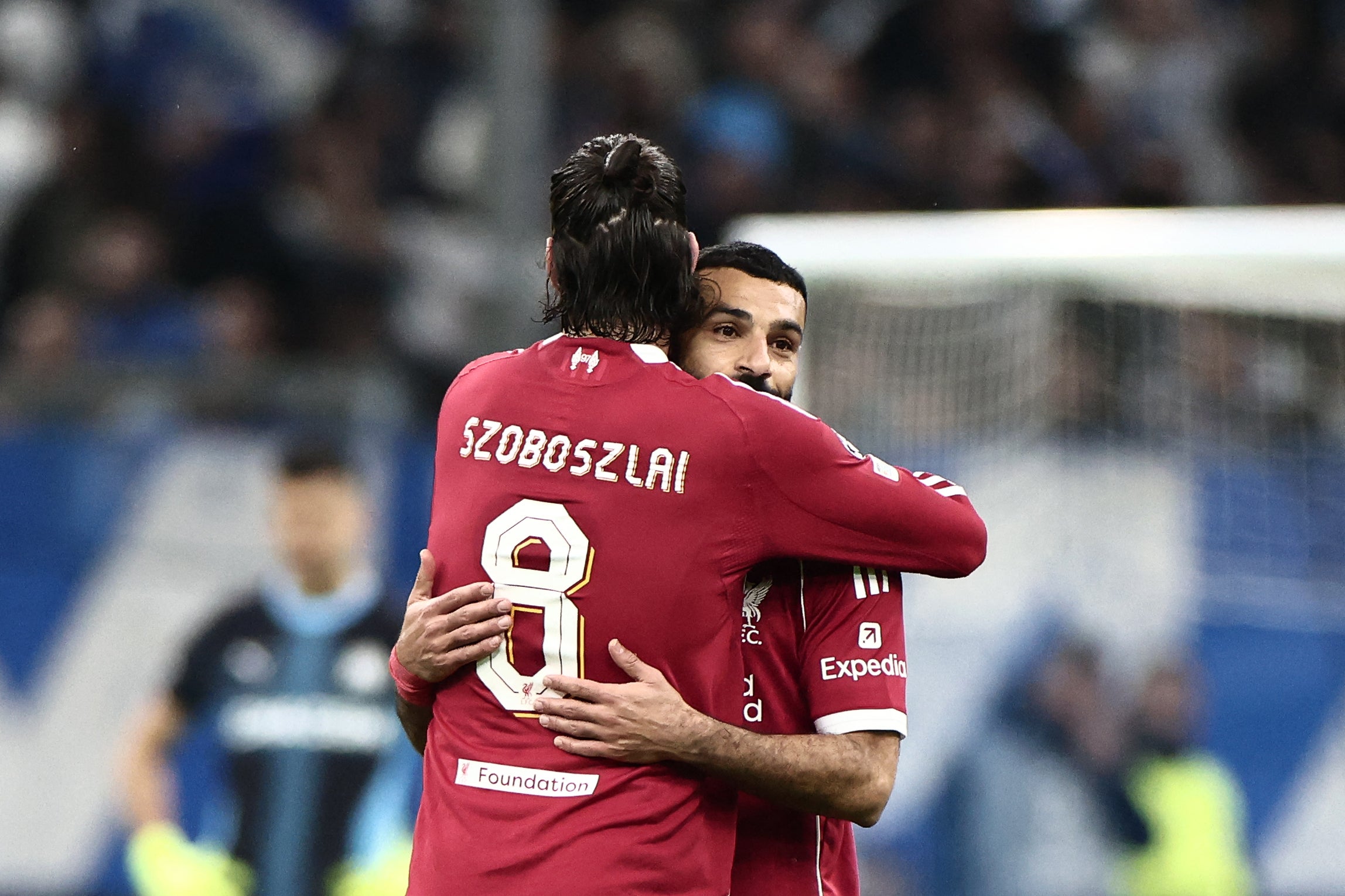 Mohamed Salah return overshadowed as Liverpool lay down Champions League marker