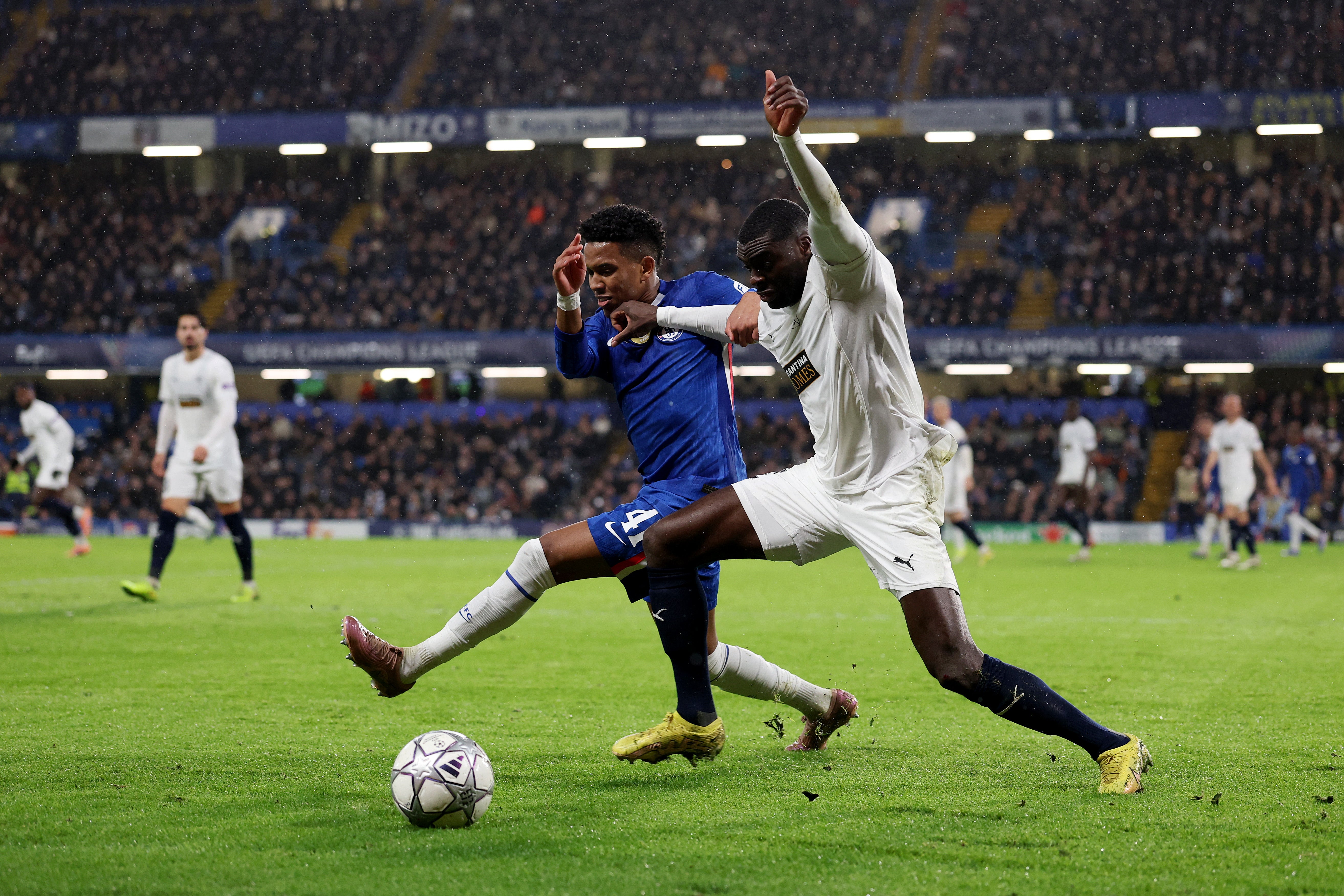 Chelsea teenager Estevao was brought on at half-time and made a much-needed impact