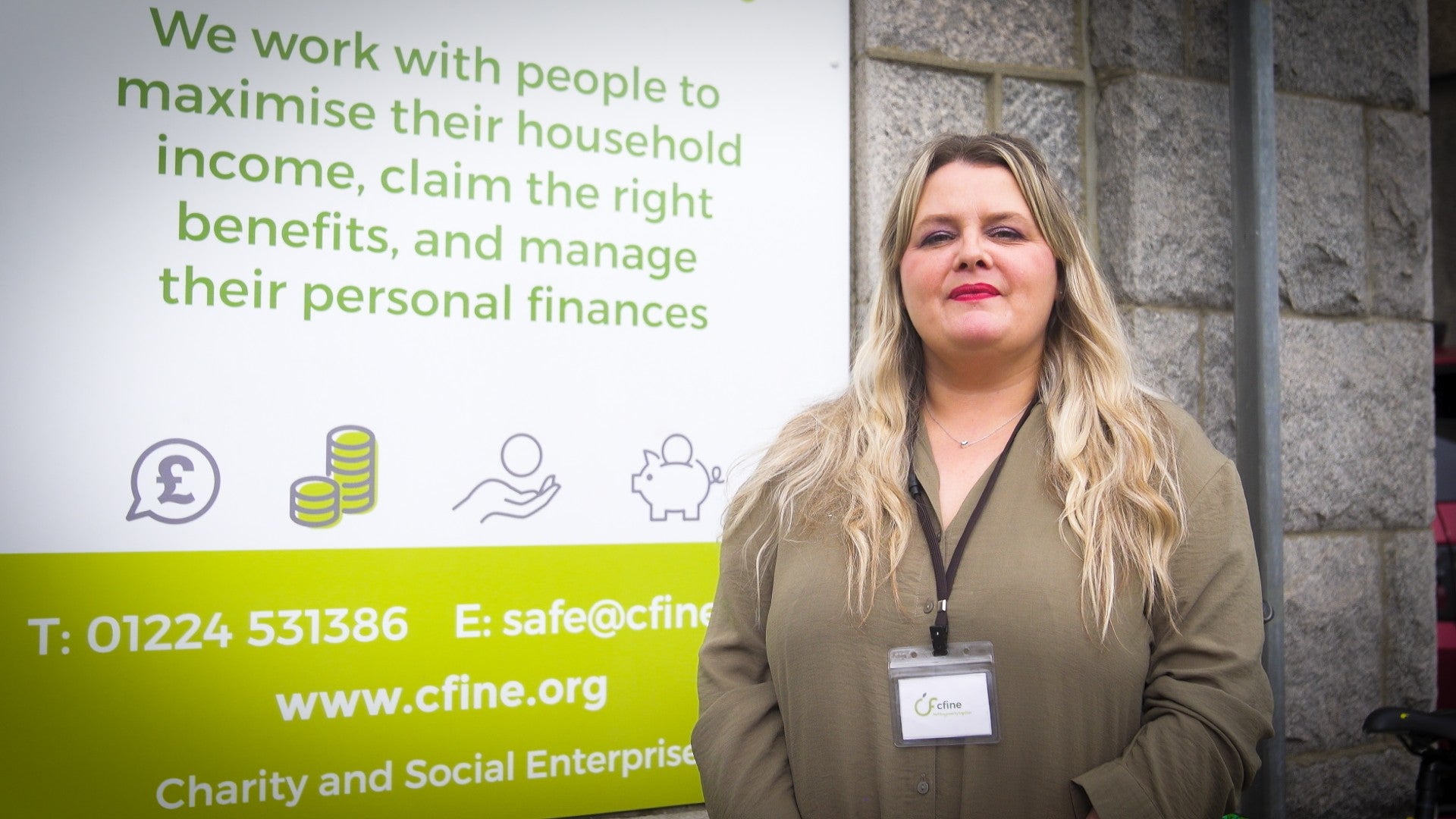 Advice team leader Kerry Gavin said demand for CFINE’s services ‘just doesn’t let up’