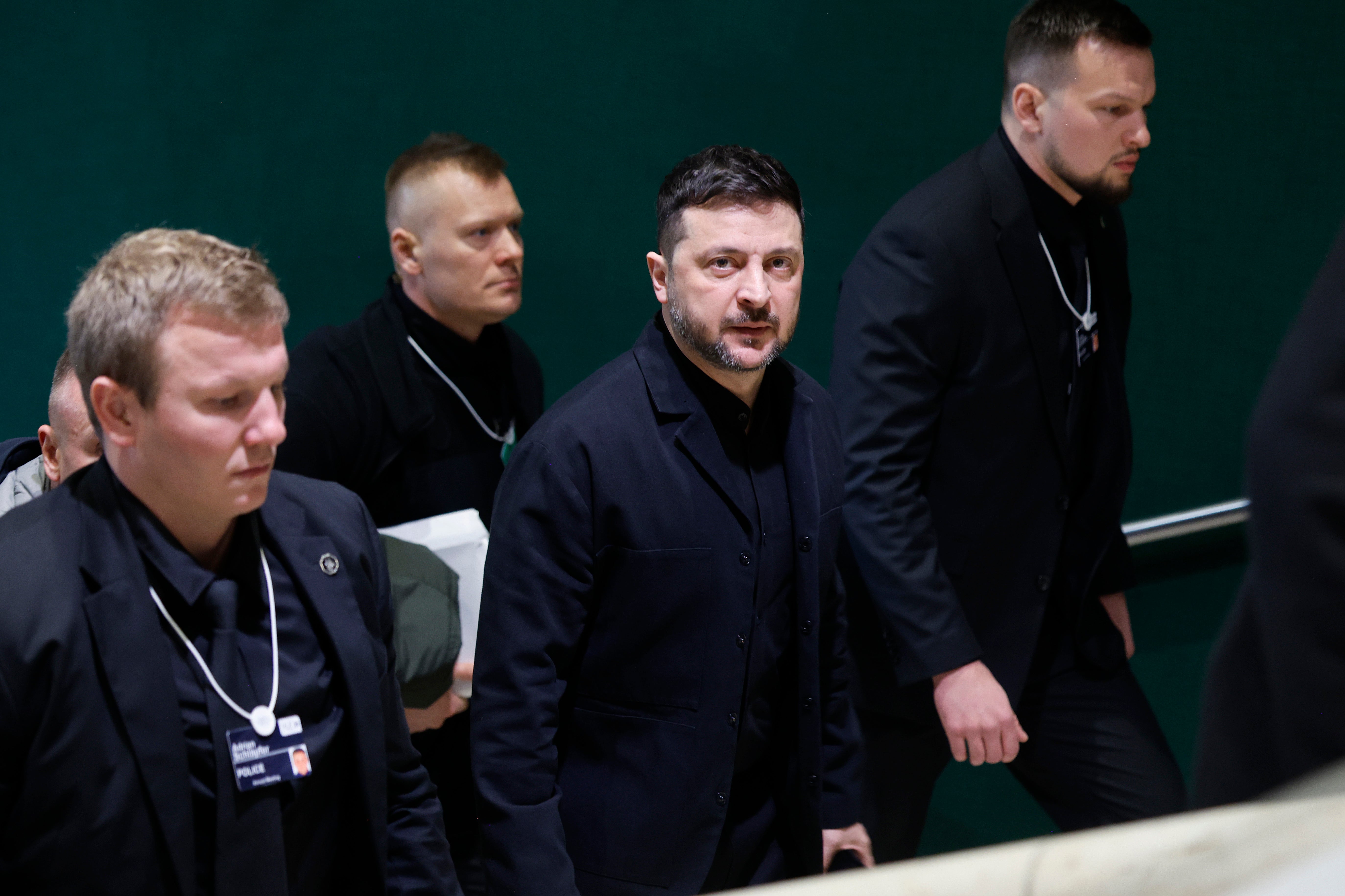 Zelensky arrives in Davos on Thursday morning for talks with Trump