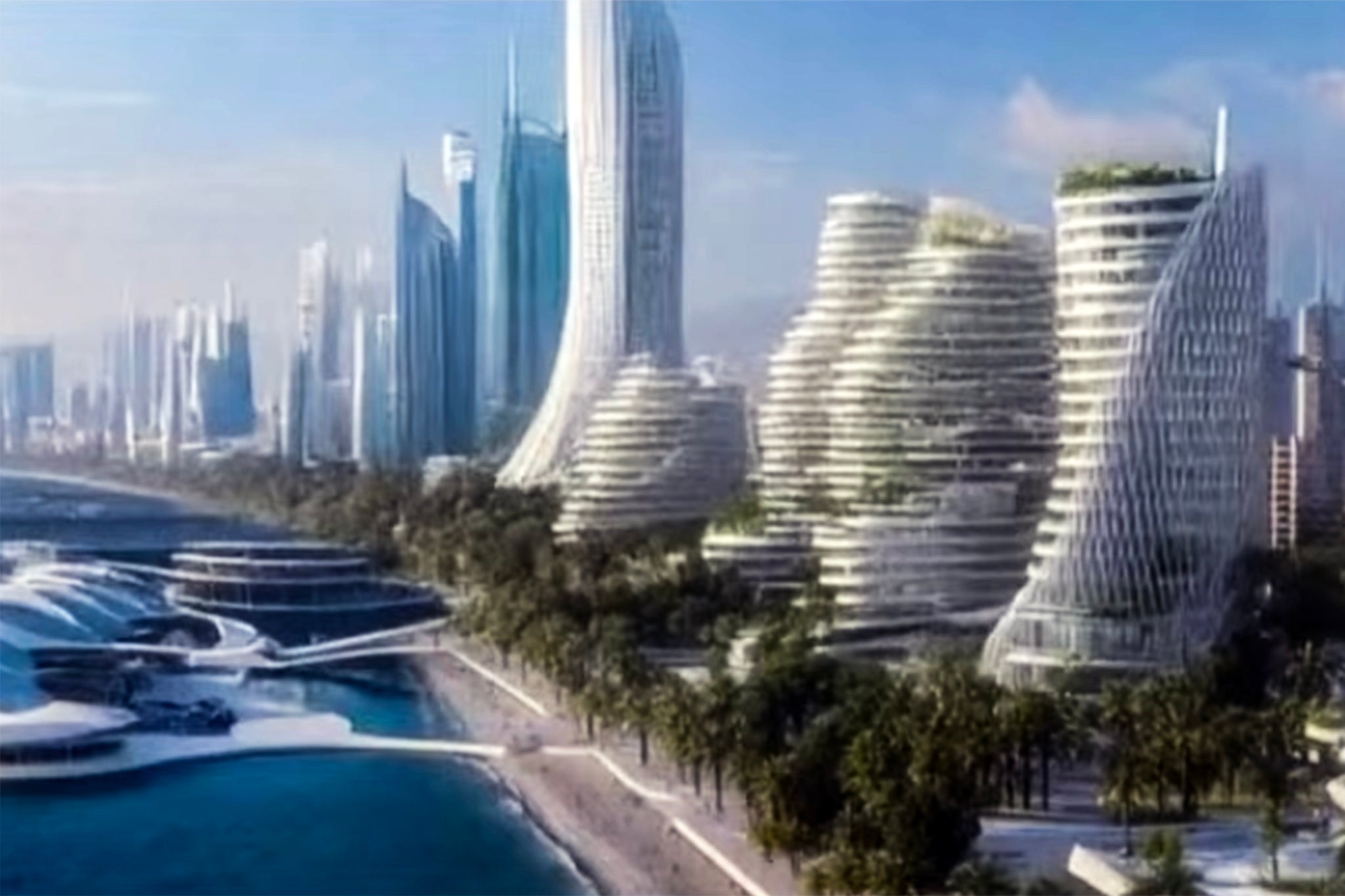 Trump released plans for skyscrapers to line Gaza’s coast