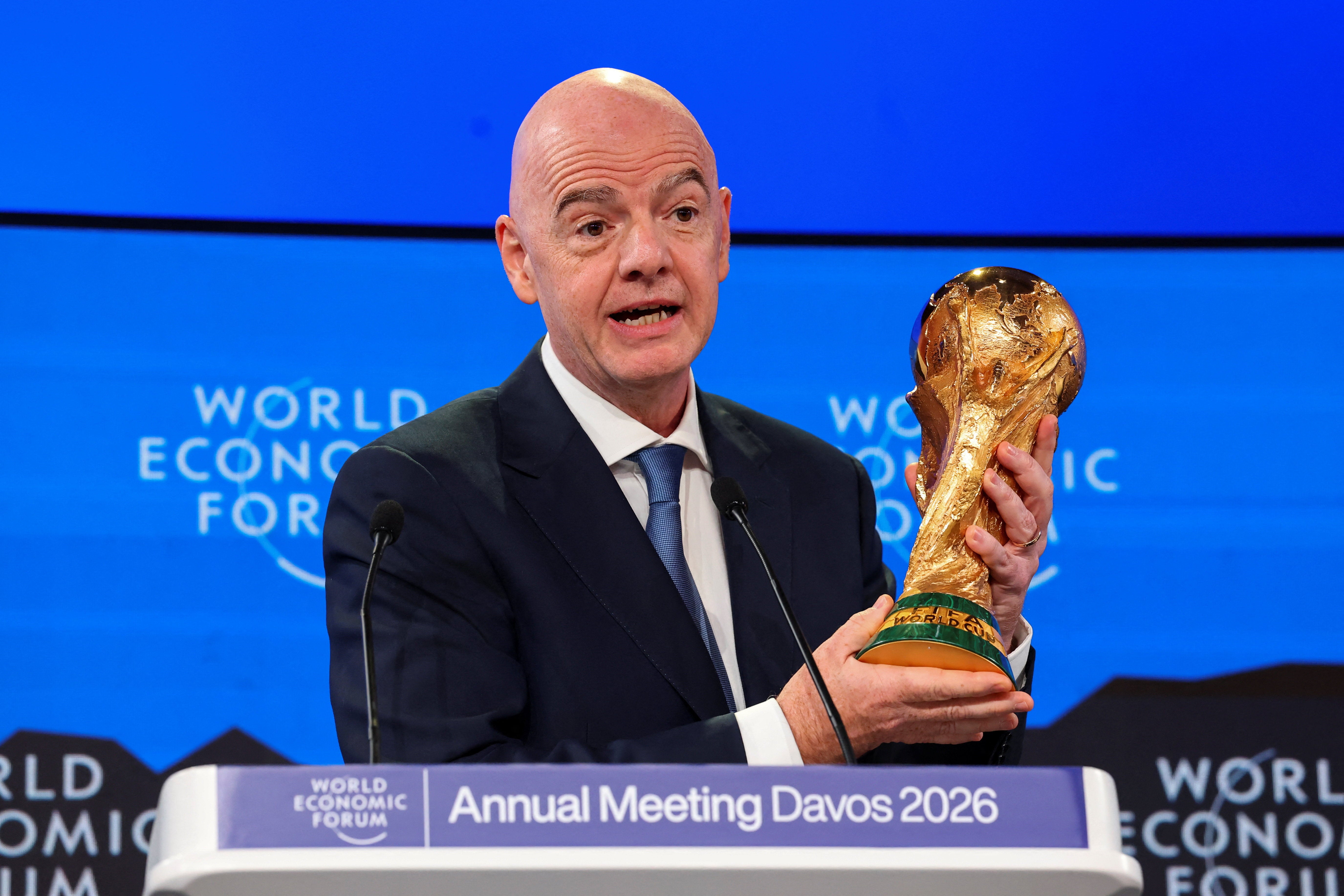FIFA president Gianni Infantino