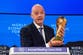 Gianni Infantino aims jibe at British football fans during Davos speech