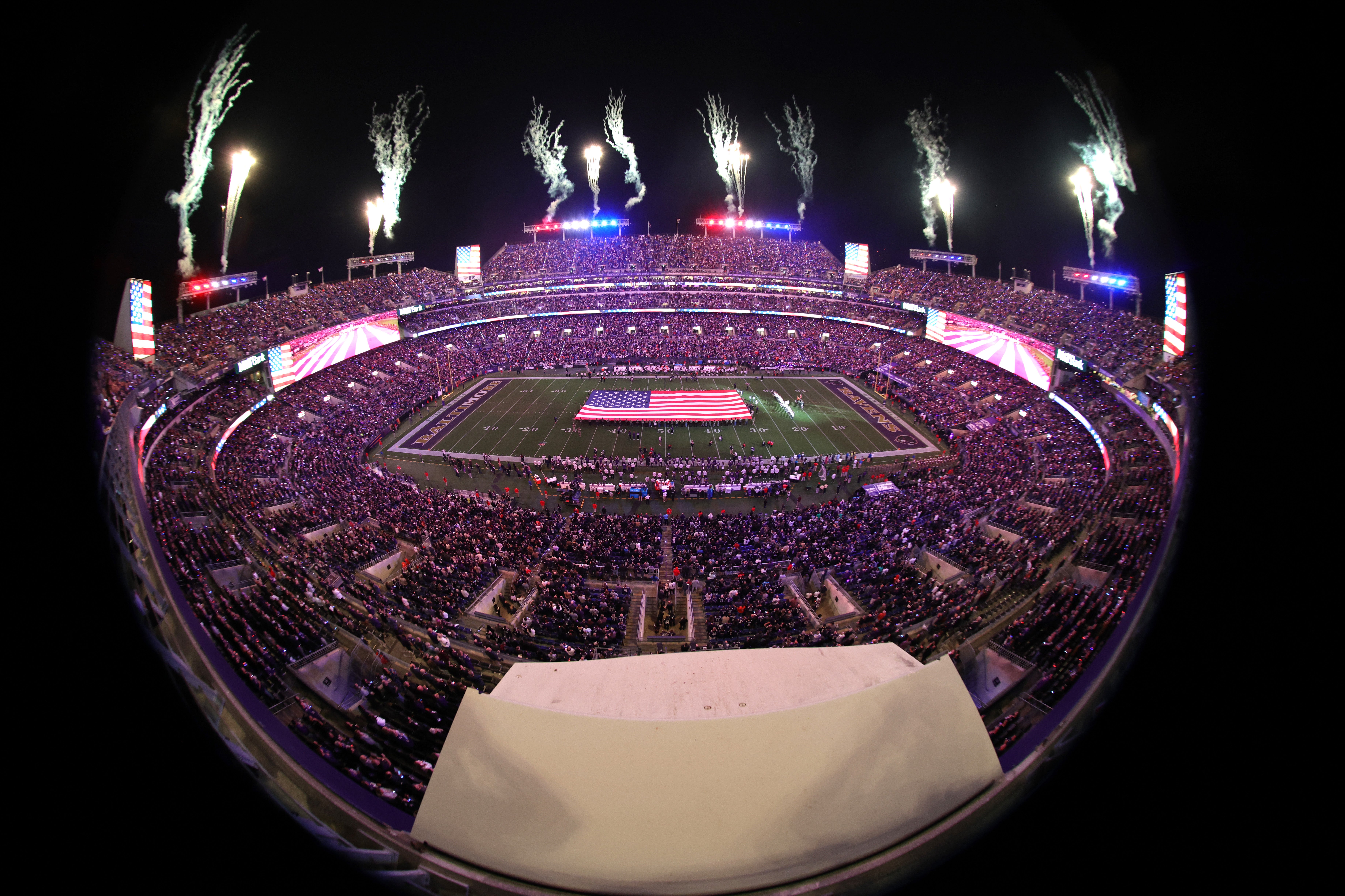 M&T Bank Stadium is the home of the NFL’s Baltimore Ravens