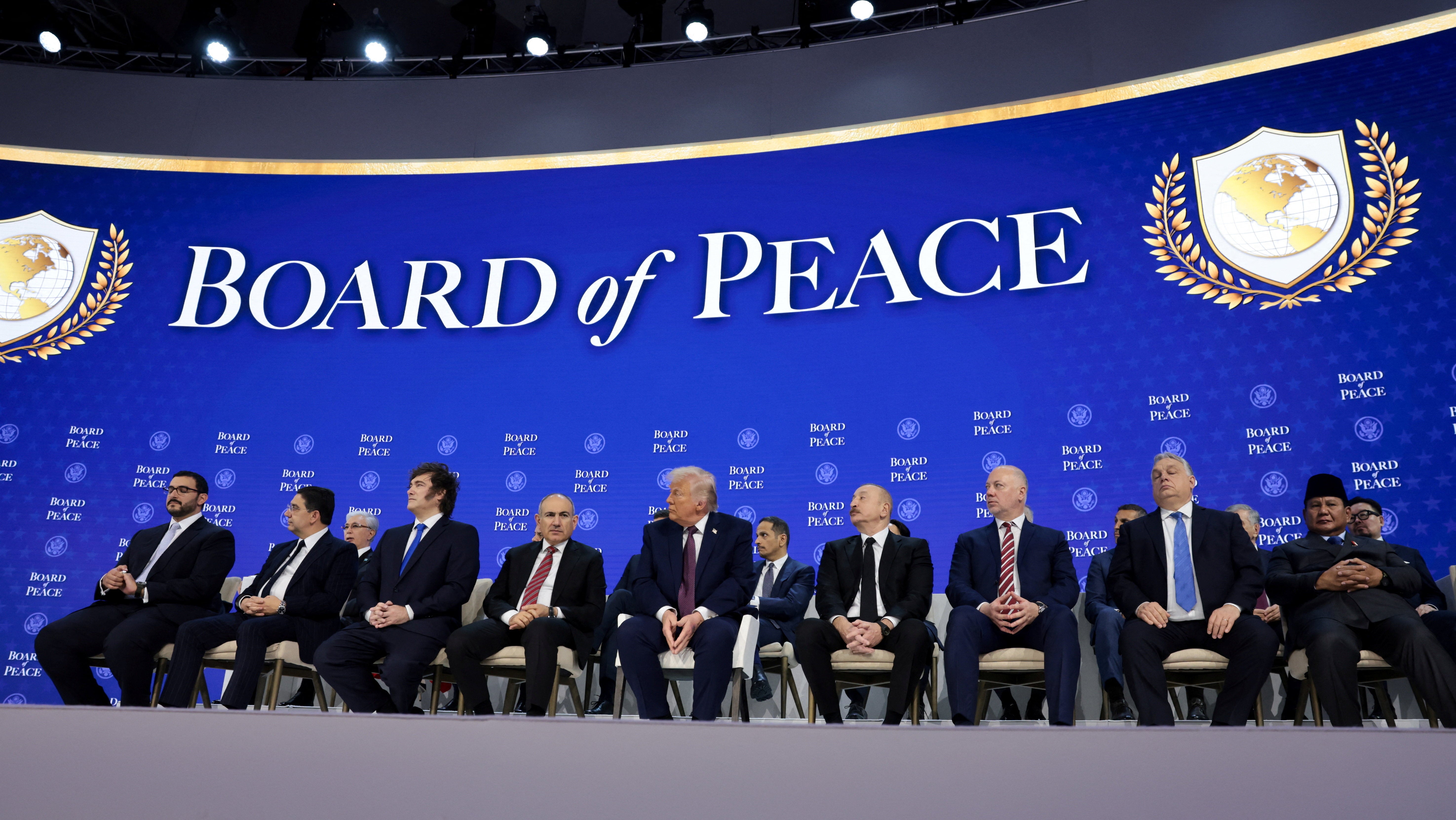 At least 18 countries were represented on the stage at the opening of the Board of Peace, which seeks to pose an alternative to the UN
