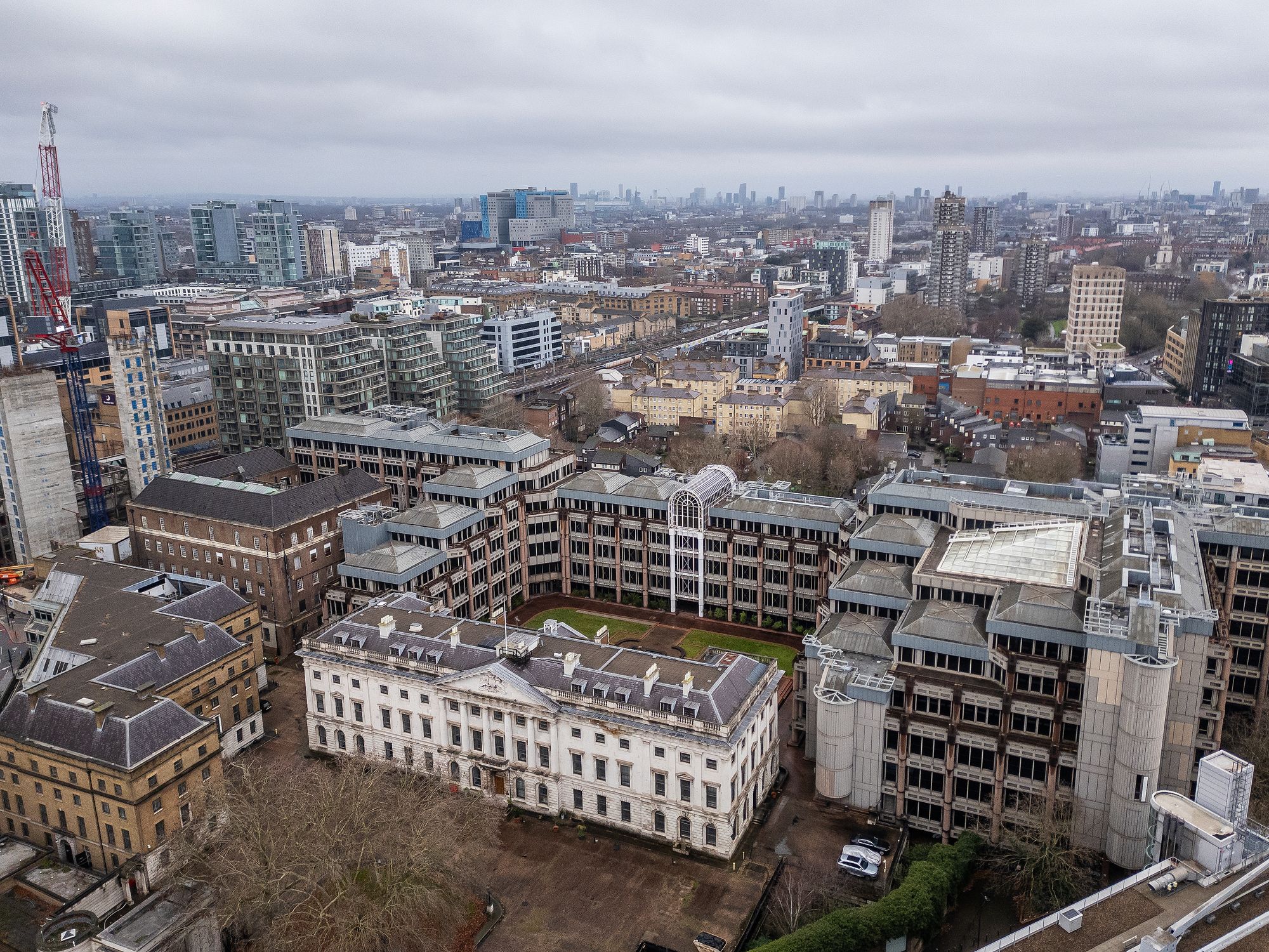 Royal Mint Court, the site for the new Chinese embassy near Tower Bridge