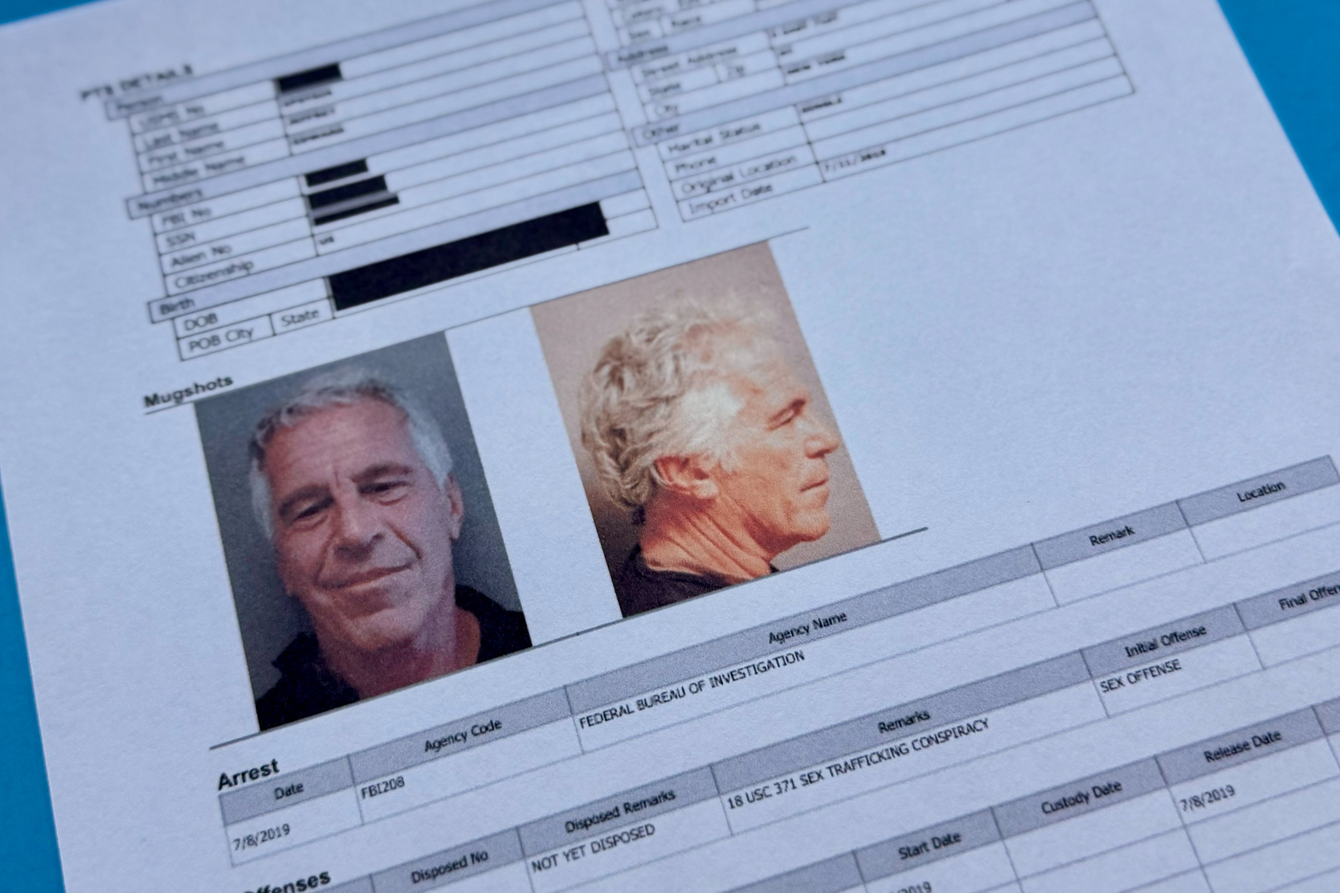 It’s unclear when prosecutors in New York will be finished reviewing the millions of pages in the Epstein files