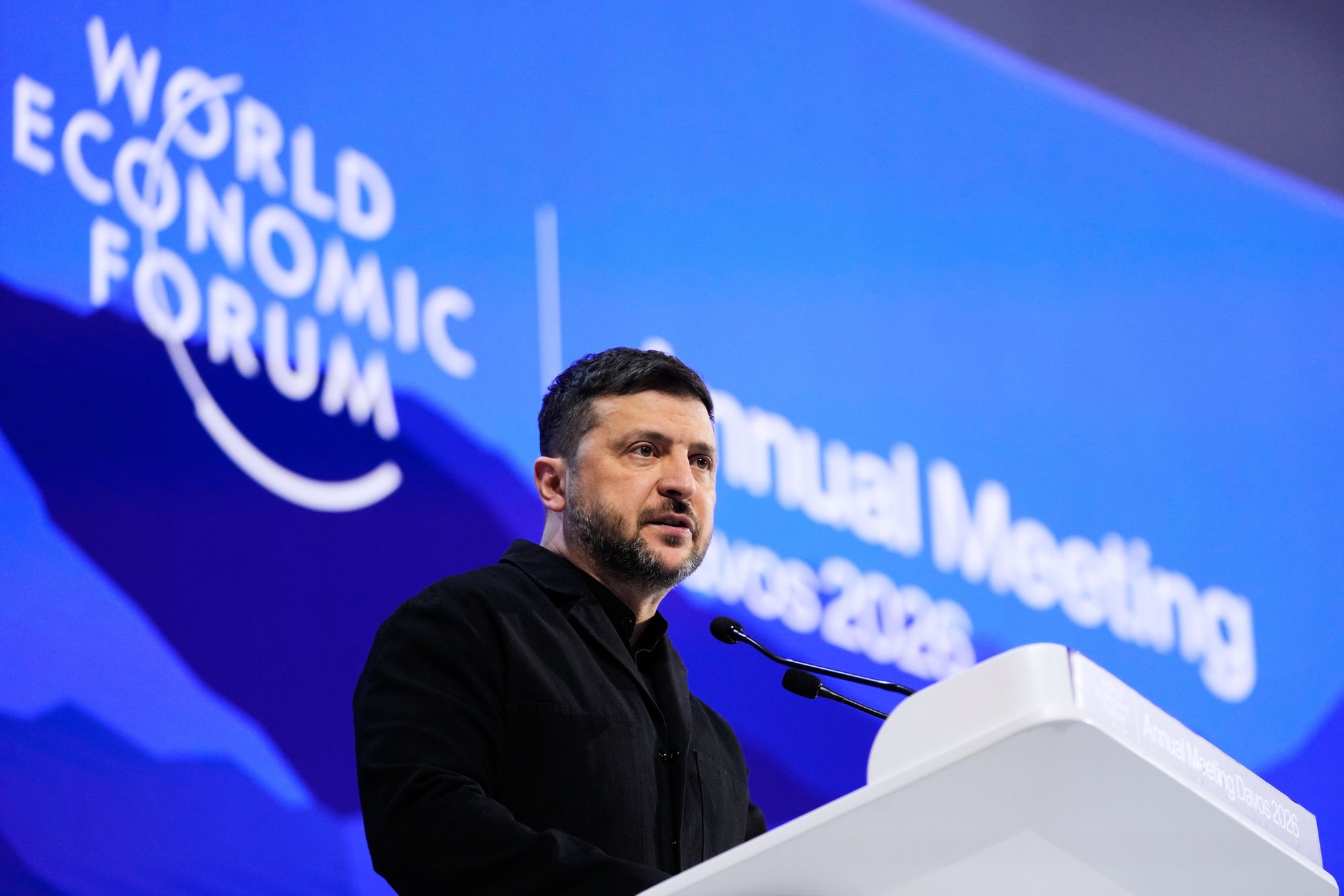Zelensky tears into Europe over Russia and Trump in scathing Davos speech