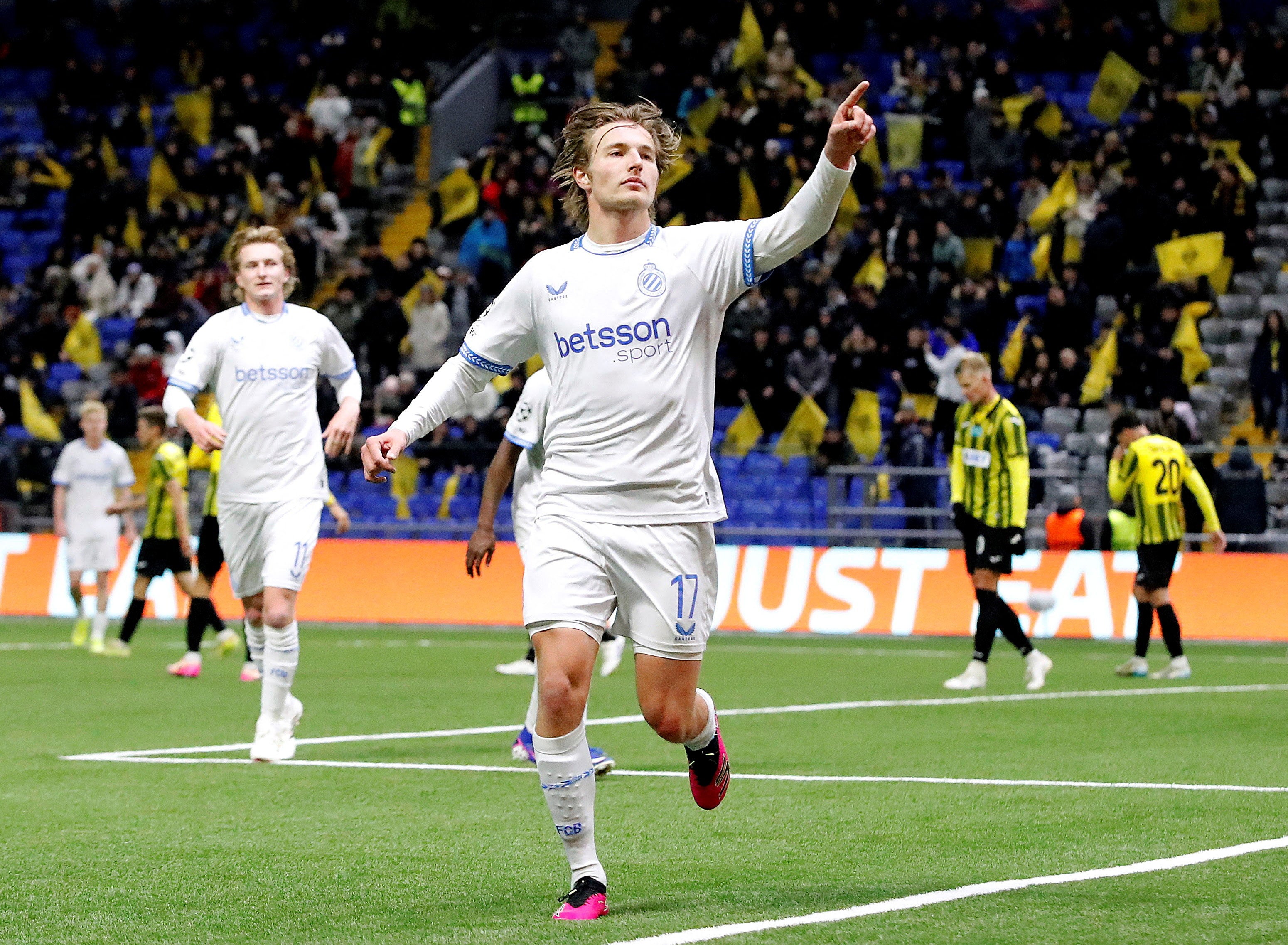 Club Brugge claimed a comfortable win against Kairat Almaty