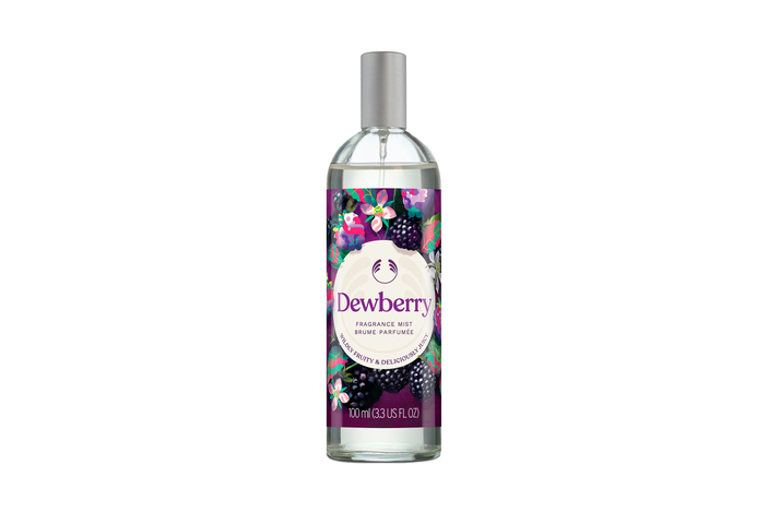 The Body Shop dewberry fragrance mist indybest review
