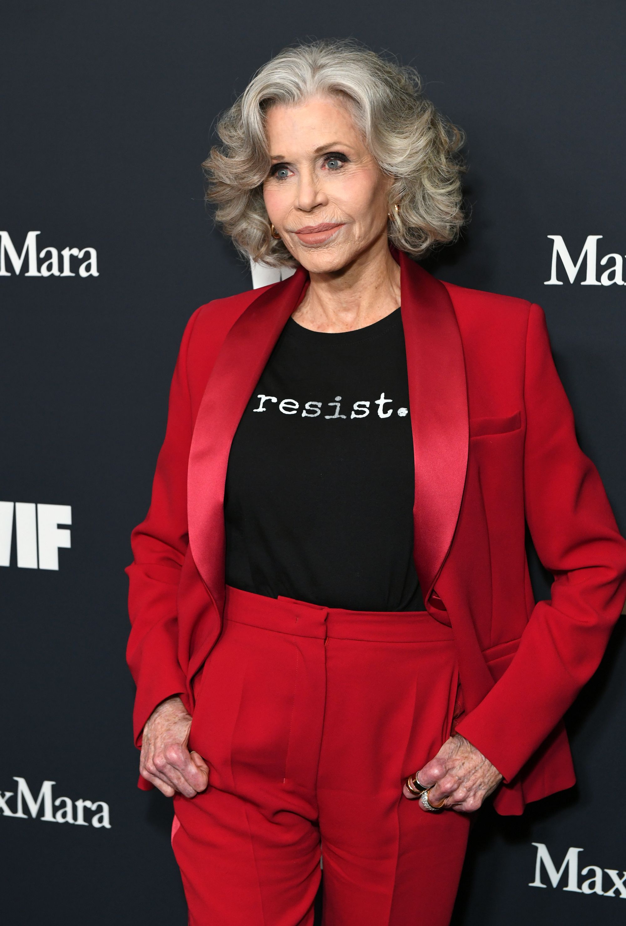 Fonda is known for her long-standing activism, including protesting against the Vietnam War and participating in the Civil Rights Movement
