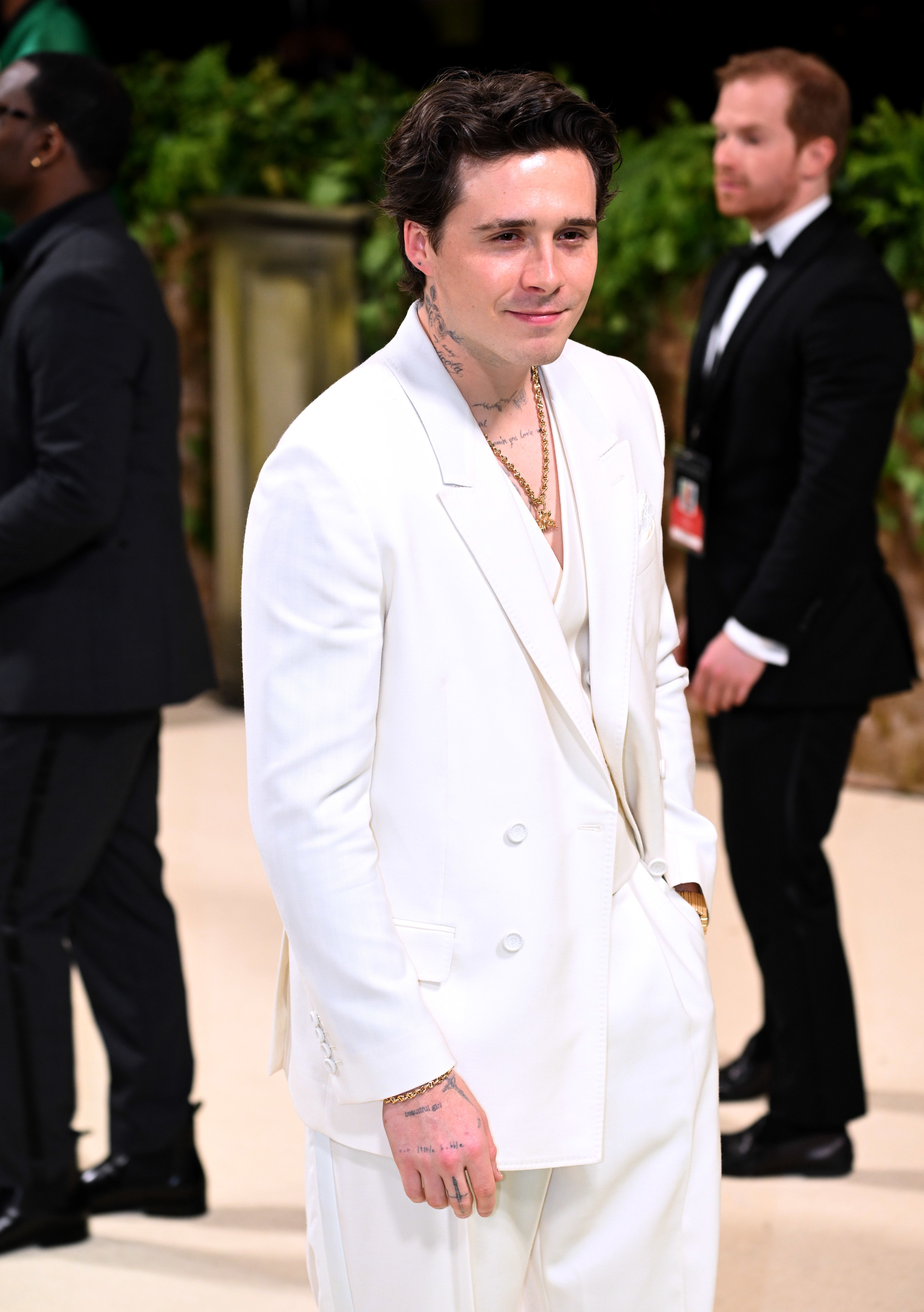 Brooklyn Beckham attending the Metropolitan Museum of Art Costume Institute Benefit Gala 2024