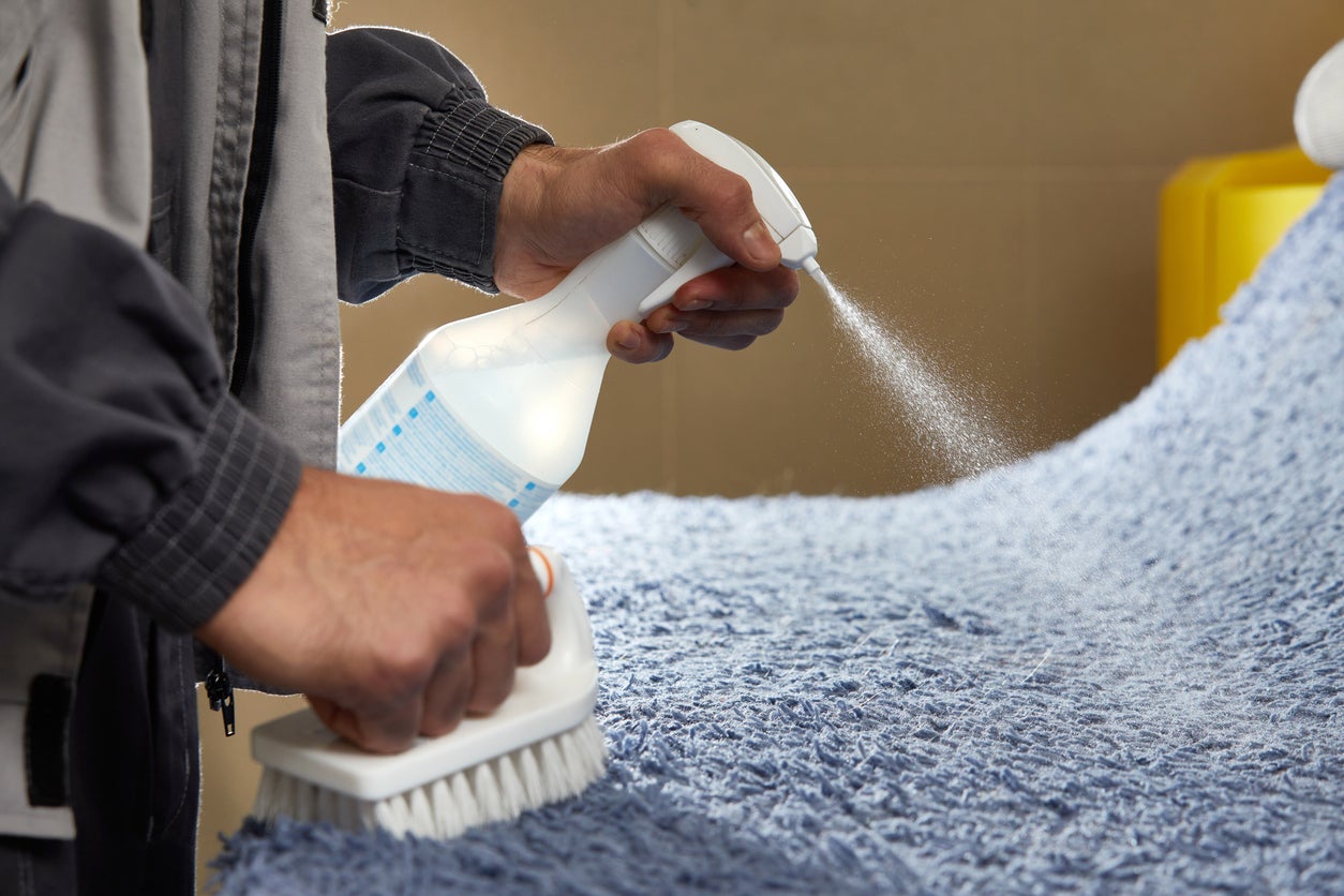 The recalled cleaning spray was sold at major retailers nationwide