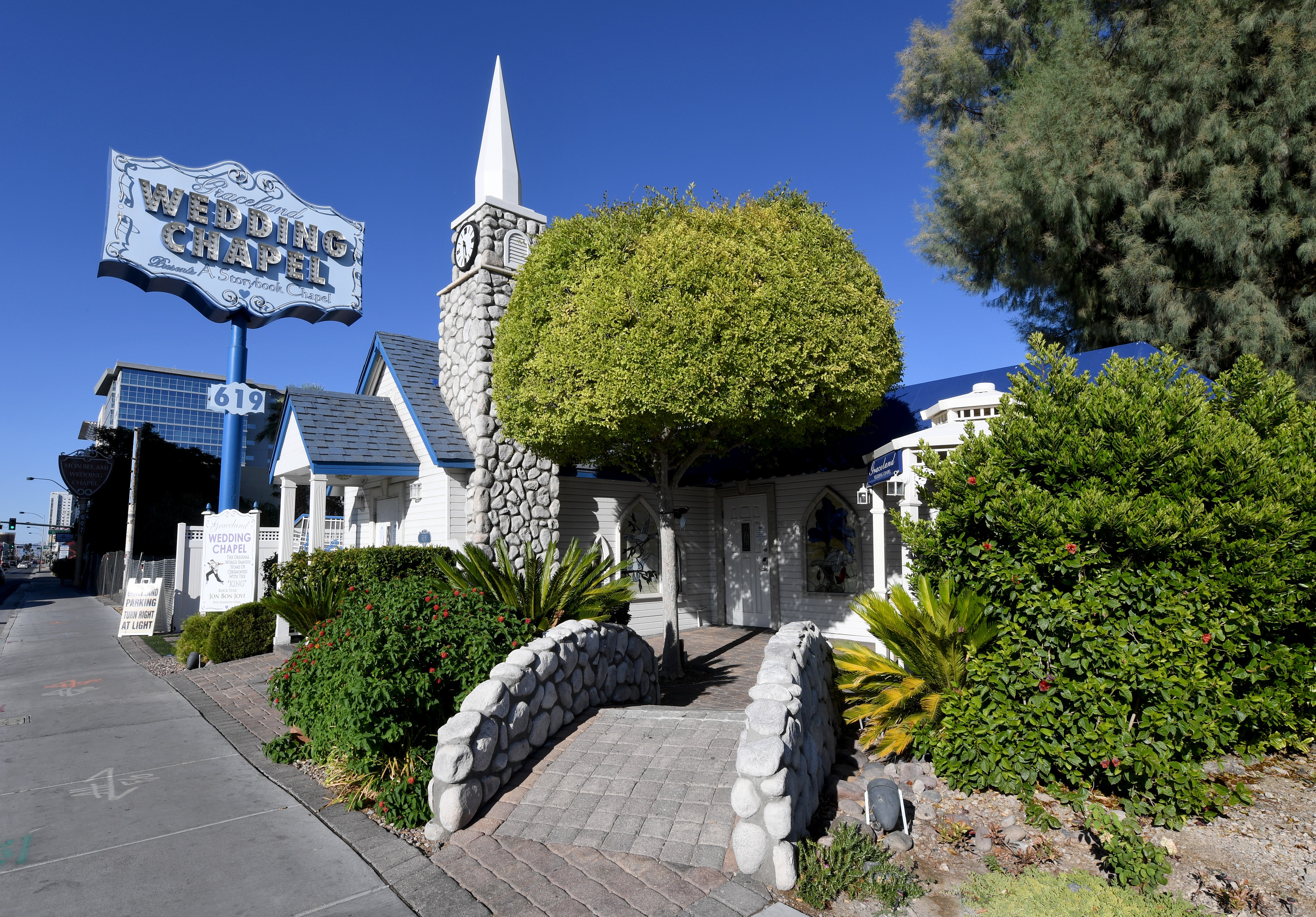 Las Vegas has seen a more than 2 percent decline in weddings last year as venues look for new ways to attract couples