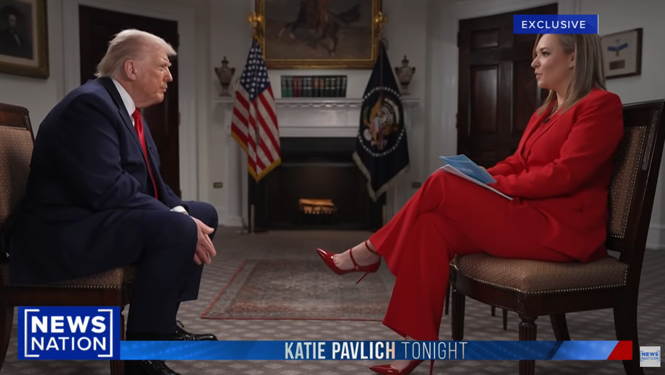 Katie Pavlich aired an interview with Donald Trump on her second night as a NewsNation host — and it only drew 75,000 viewers.