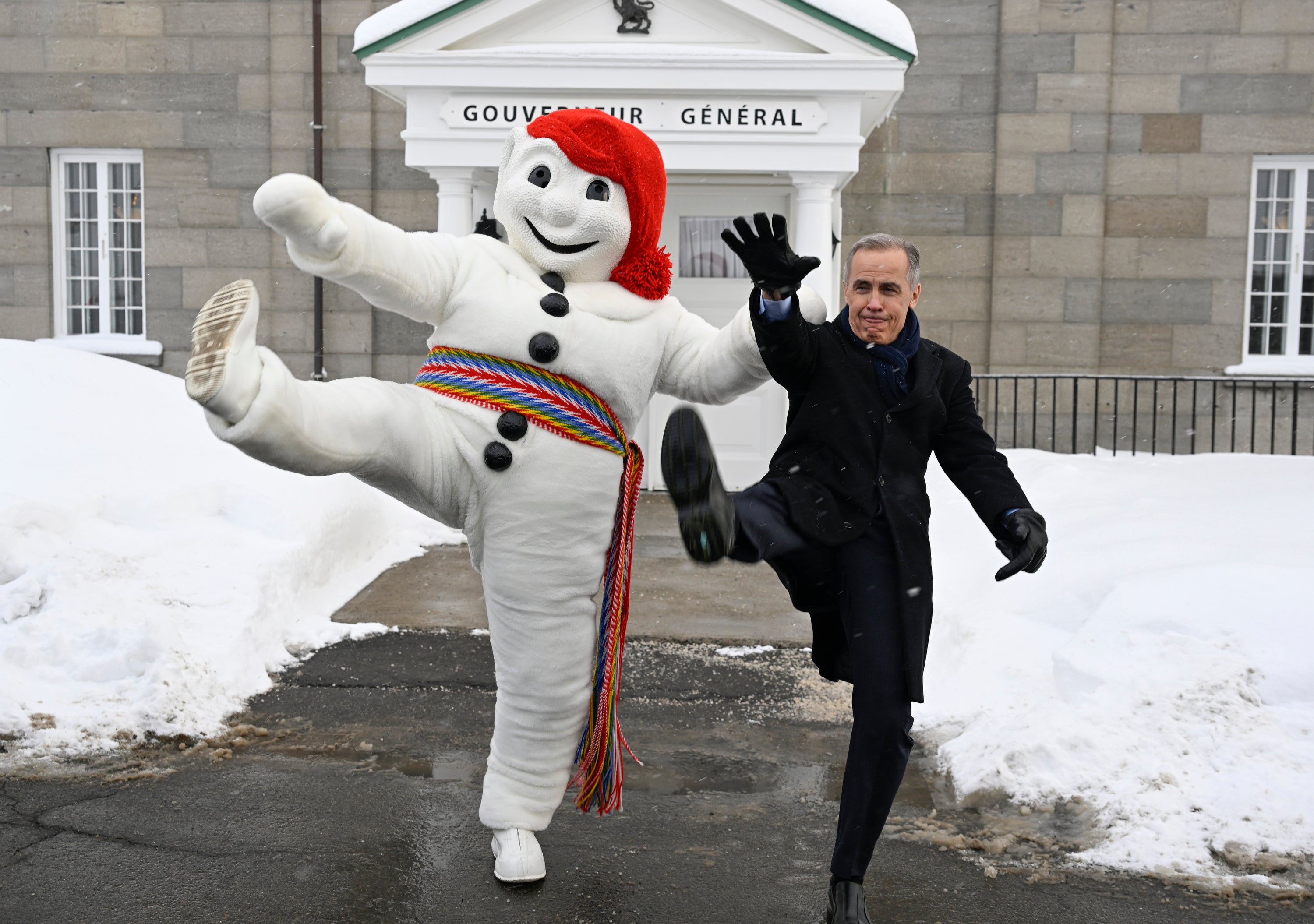 APTOPIX Canada Carney