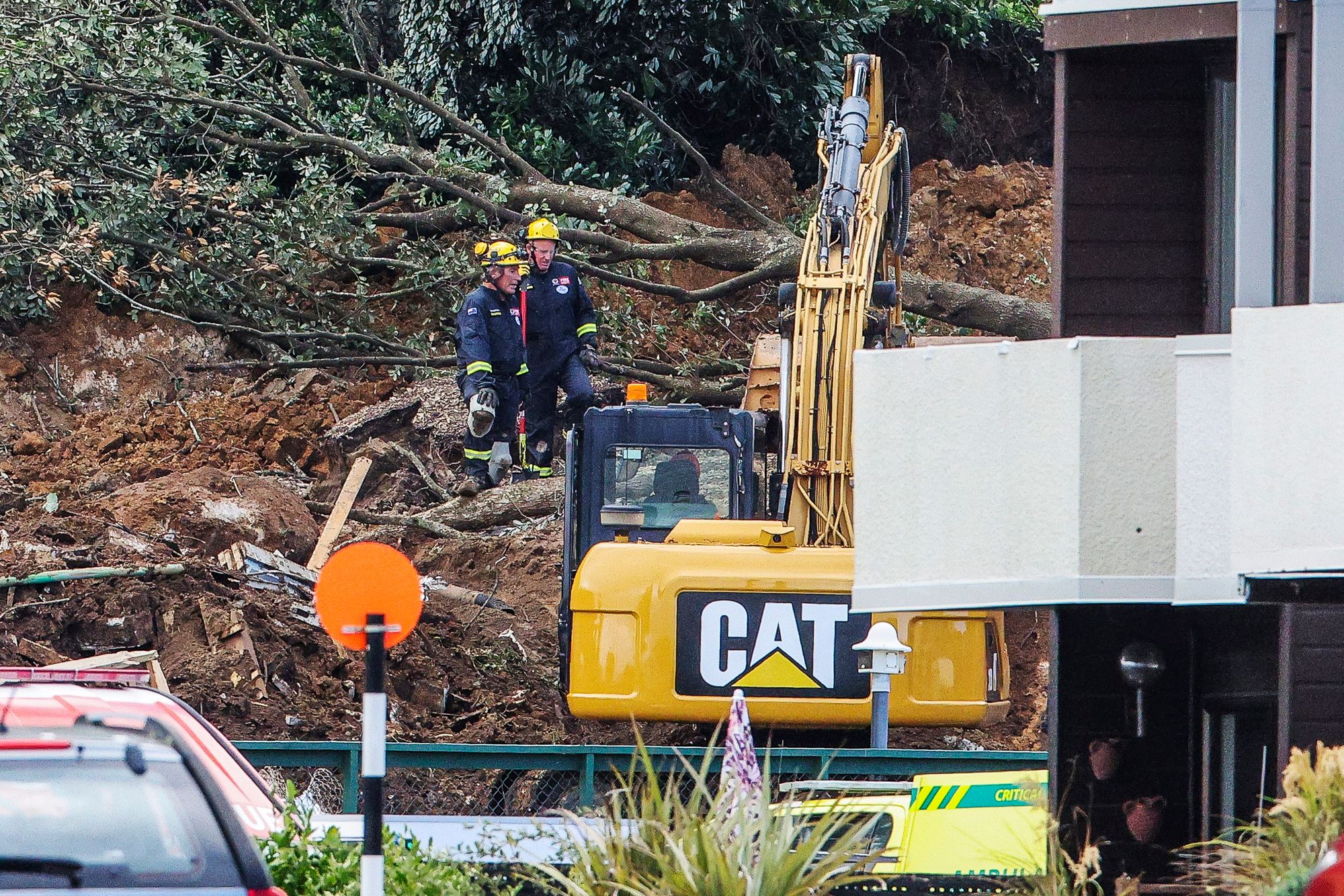 Several missing after landslide rips through popular campsite in New Zealand