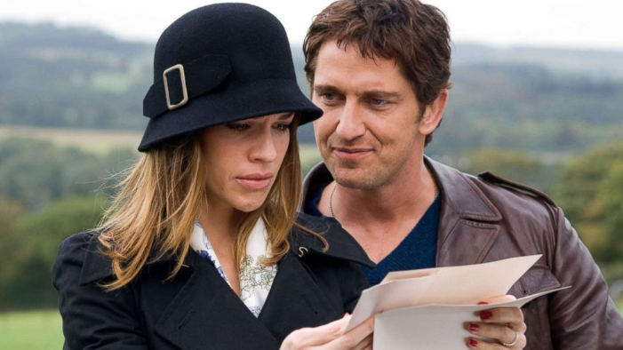Hilary Swank and Gerard Butler in ‘P.S. I Love You’