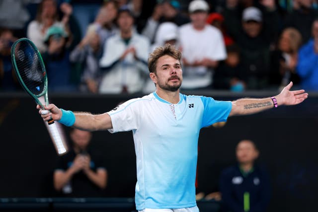 <p>Stan Wawrinka, 40, is making tennis history on his final Australian Open</p>