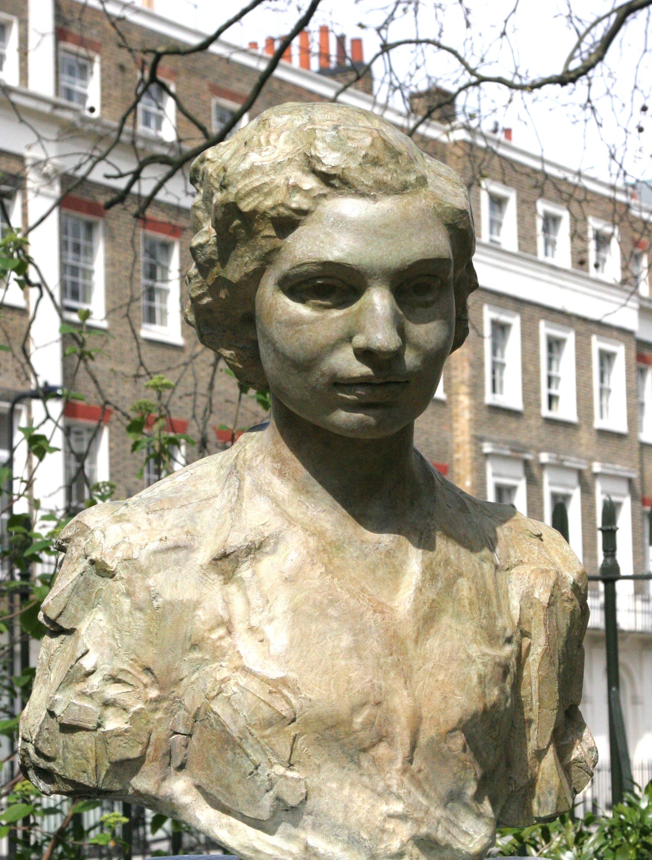 Karen Newman's sculpture of Second World War secret agent Noor Inayat Khan