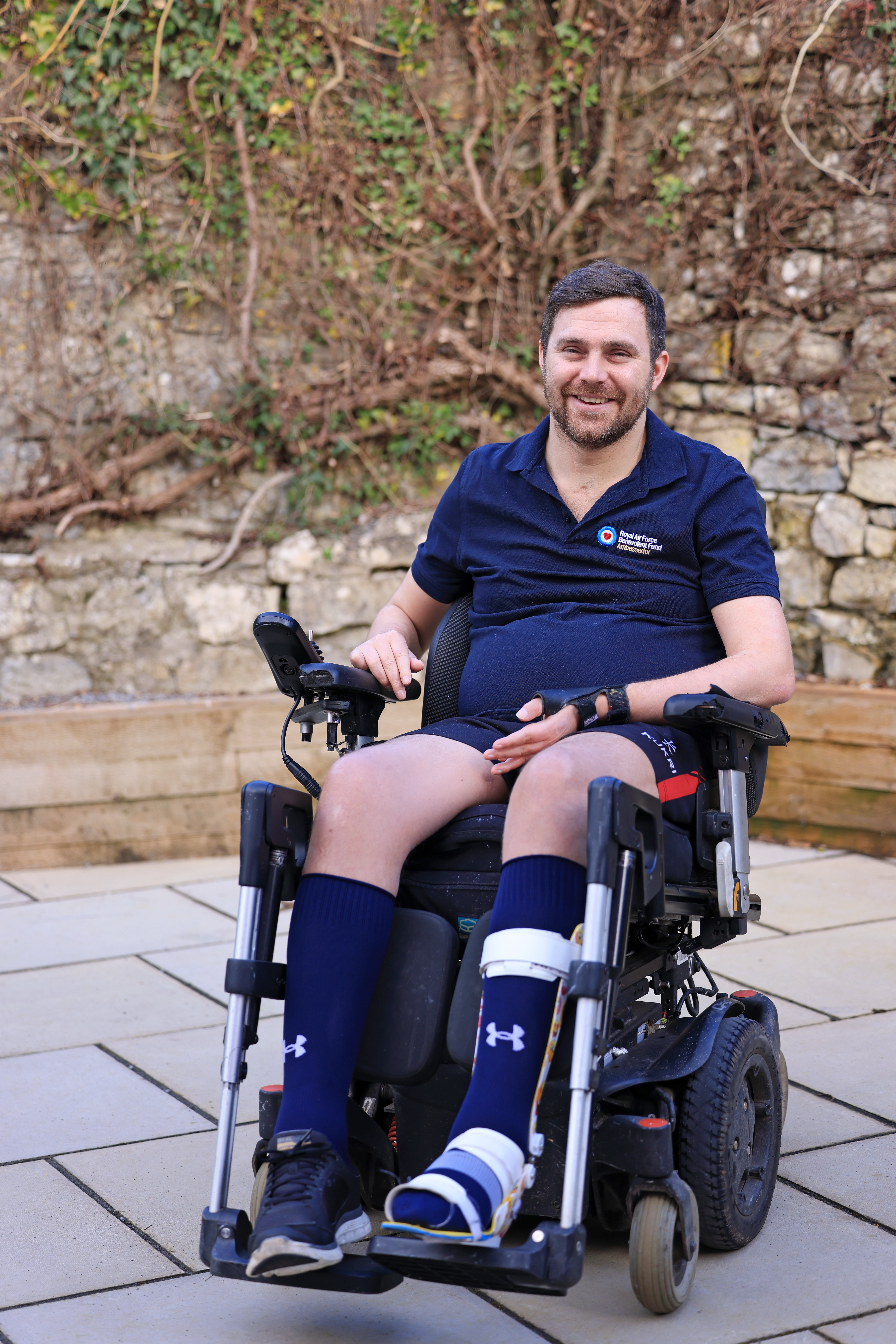 Rob became a quadriplegic after the accident