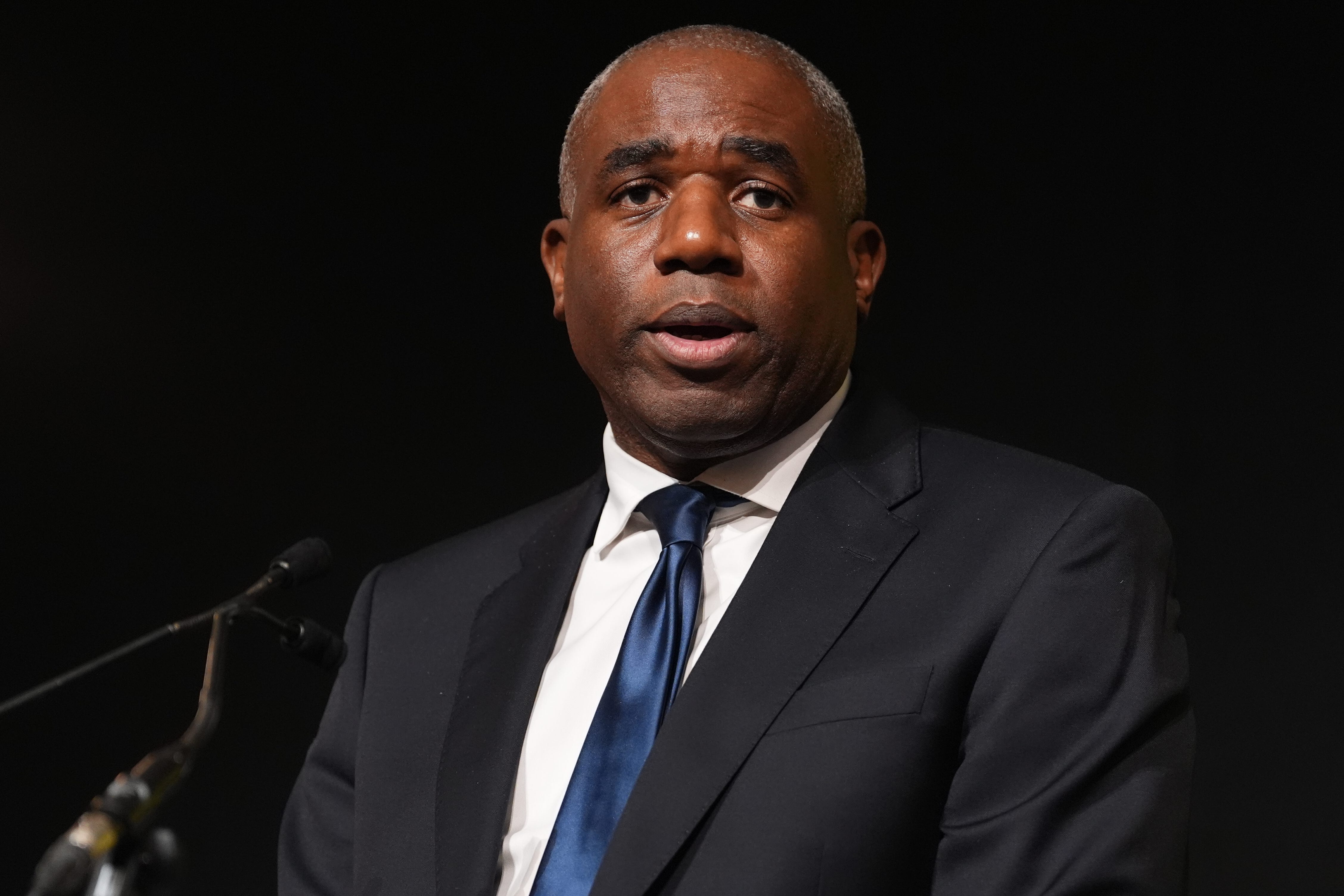 David Lammy has urged would-be leadership rivals not to ‘rock the boat’