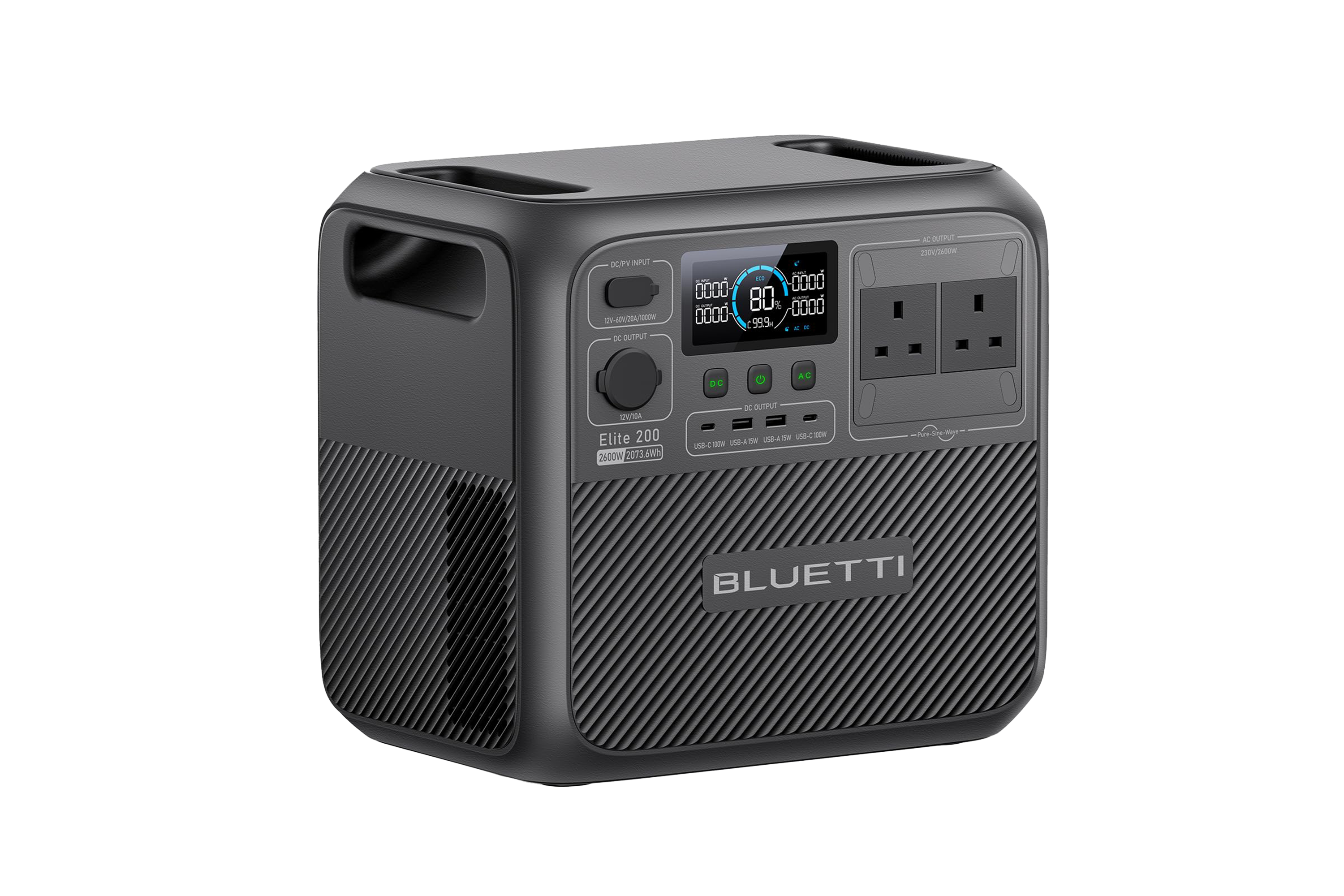 best portable power station indybest review Bluetti elite 200 V2