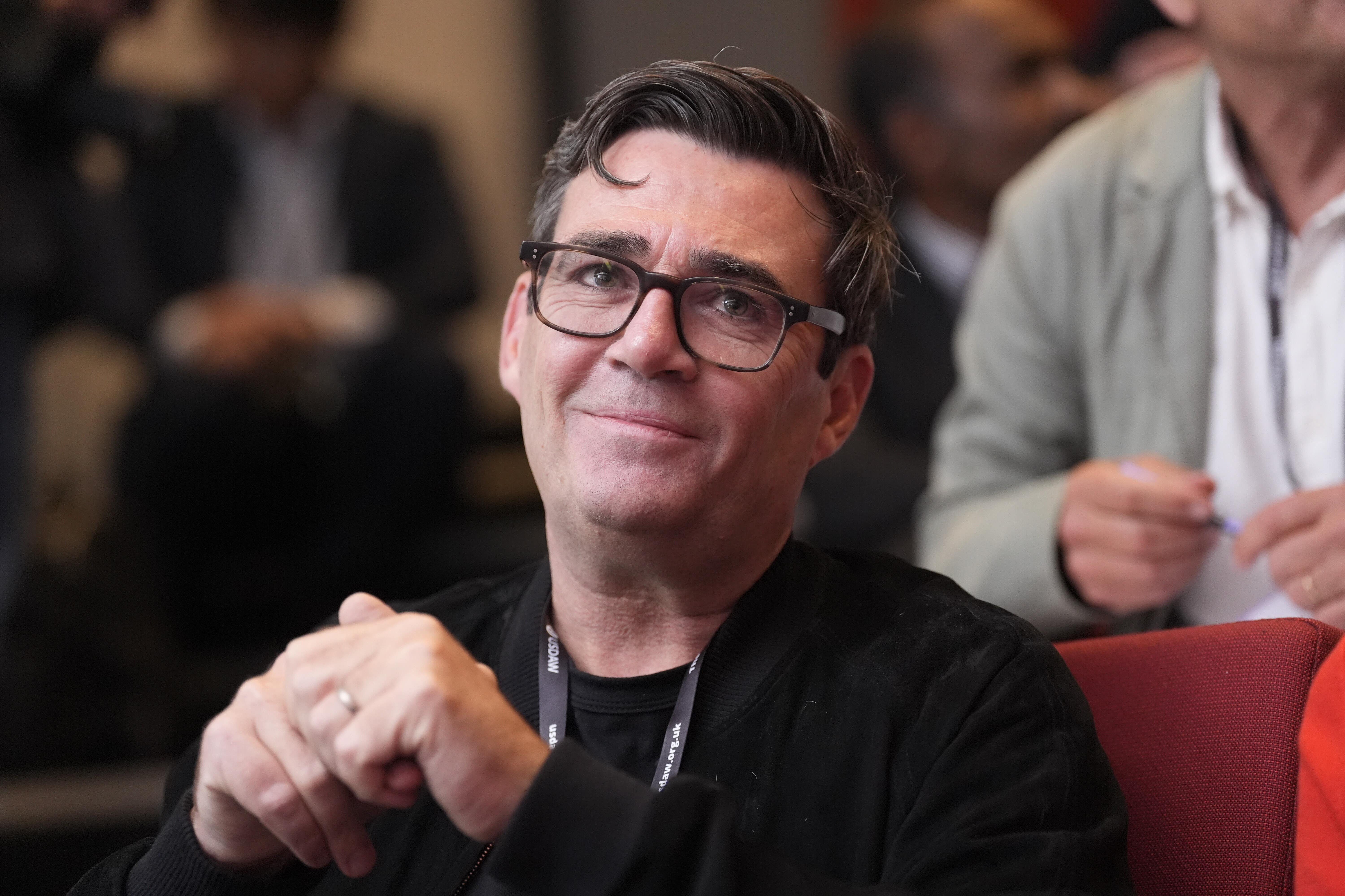 Andy Burnham is viewed as a potential rival to the Prime Minister for the Labour leadership (Danny Lawson/PA)